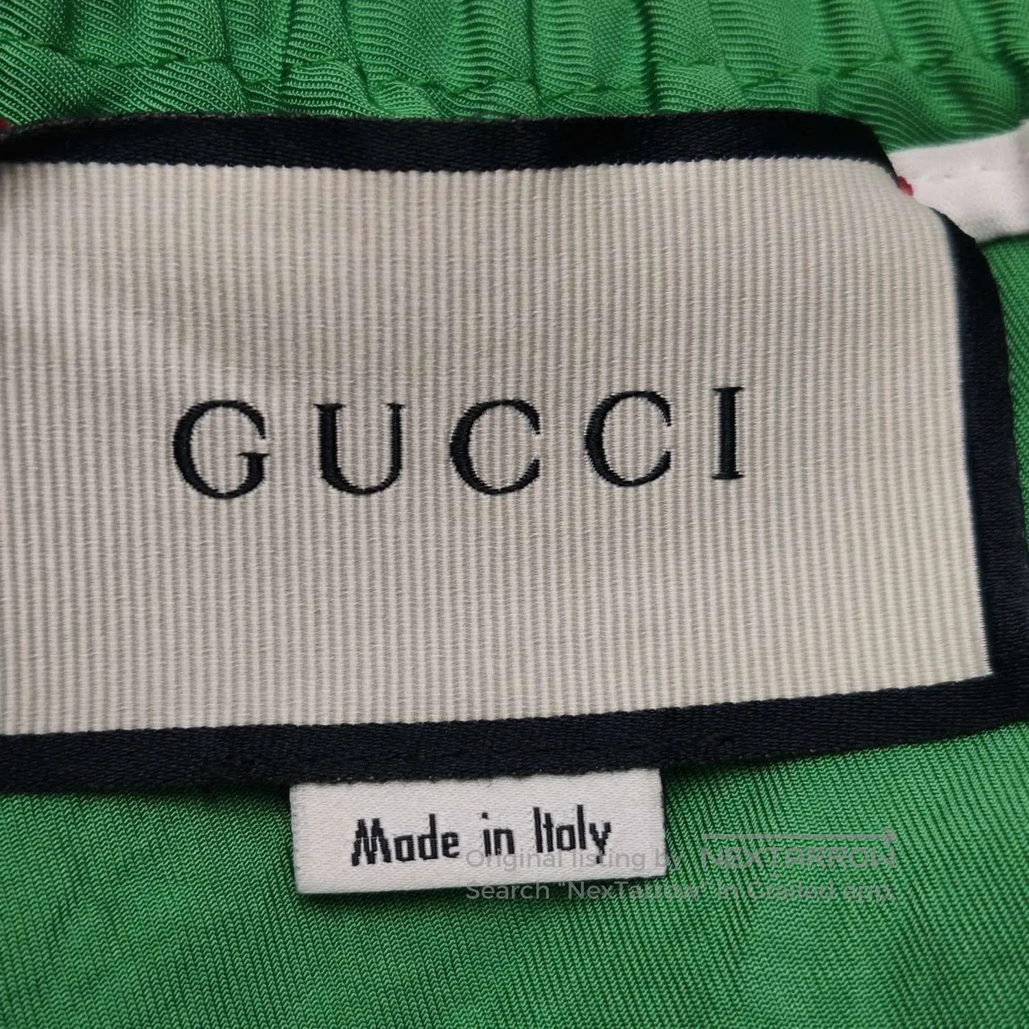 Gucci Green Drawstring Waist Casual Shorts. Size US XXL / EU 58 / 5 - 3 Thumbnail
