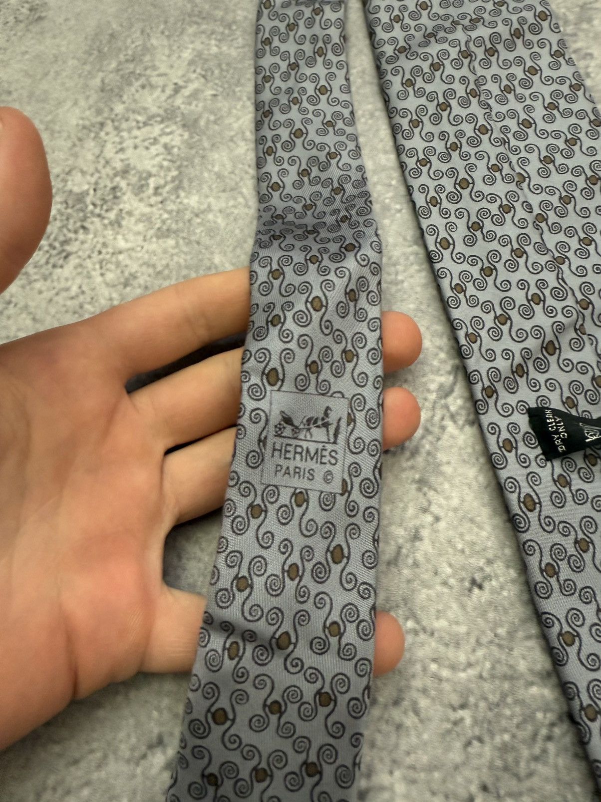 Hermes VINTAGE HERMES TIE Size ONE SIZE - 4 Thumbnail