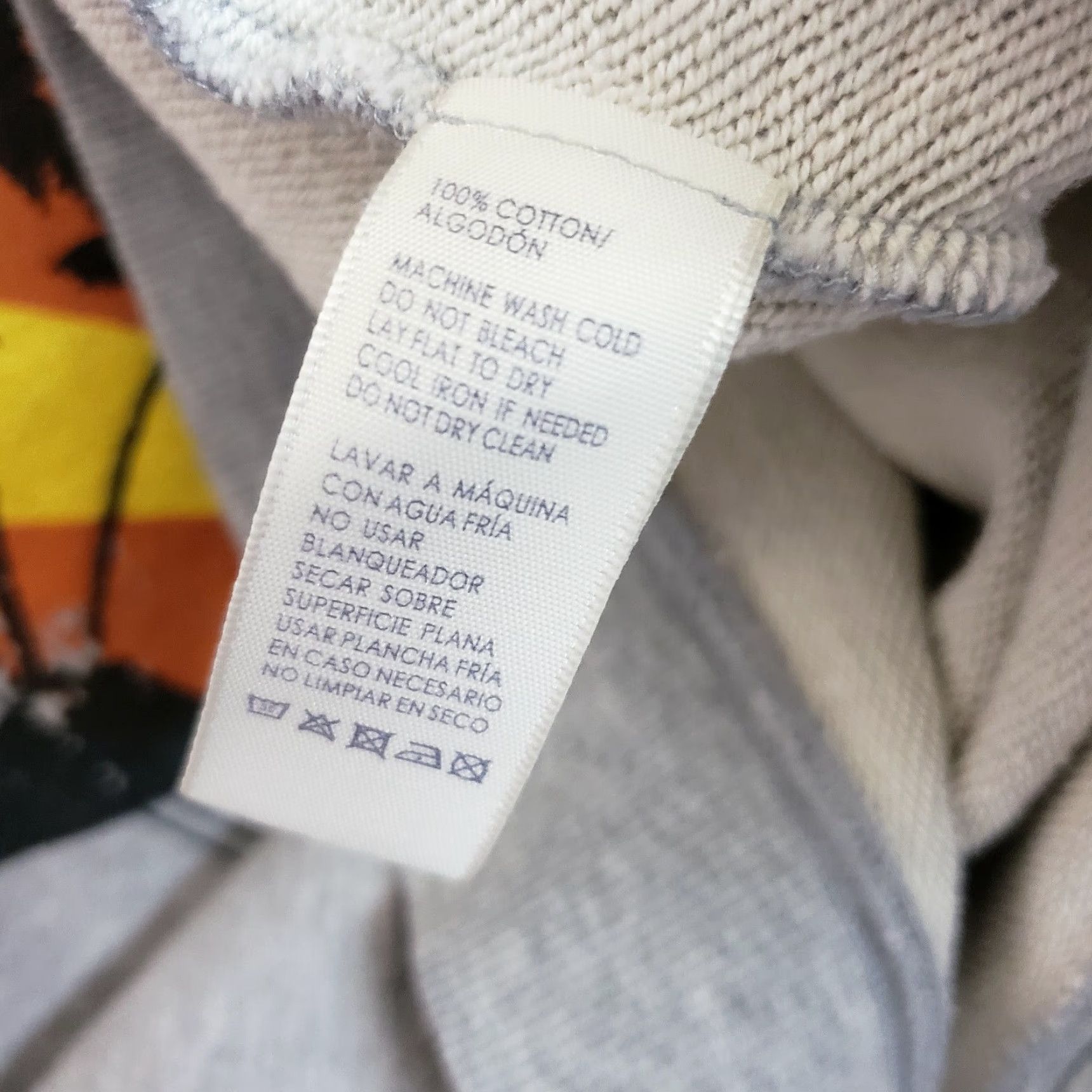 Rebecca Minkoff Rebecca Minkoff Womens Sweatshirt Sz Small Gray Orange Get Lost Cotton Size S / US 4 / IT 40 - 4 Thumbnail