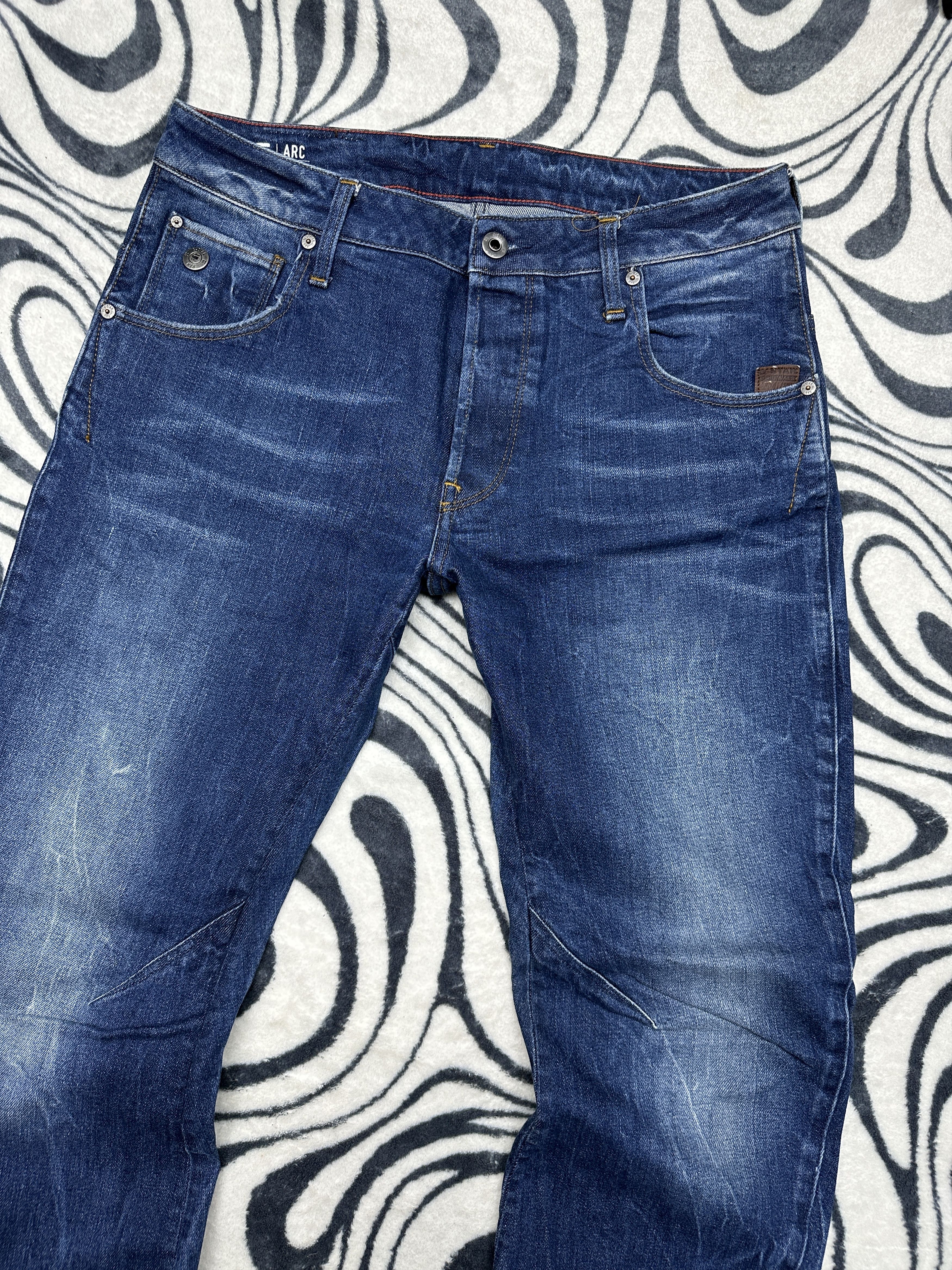 G-Star G Star Raw Arc-Z 3D Slim Mens Denim Pants Jeans Size US 30 / EU 46 - 2 Thumbnail