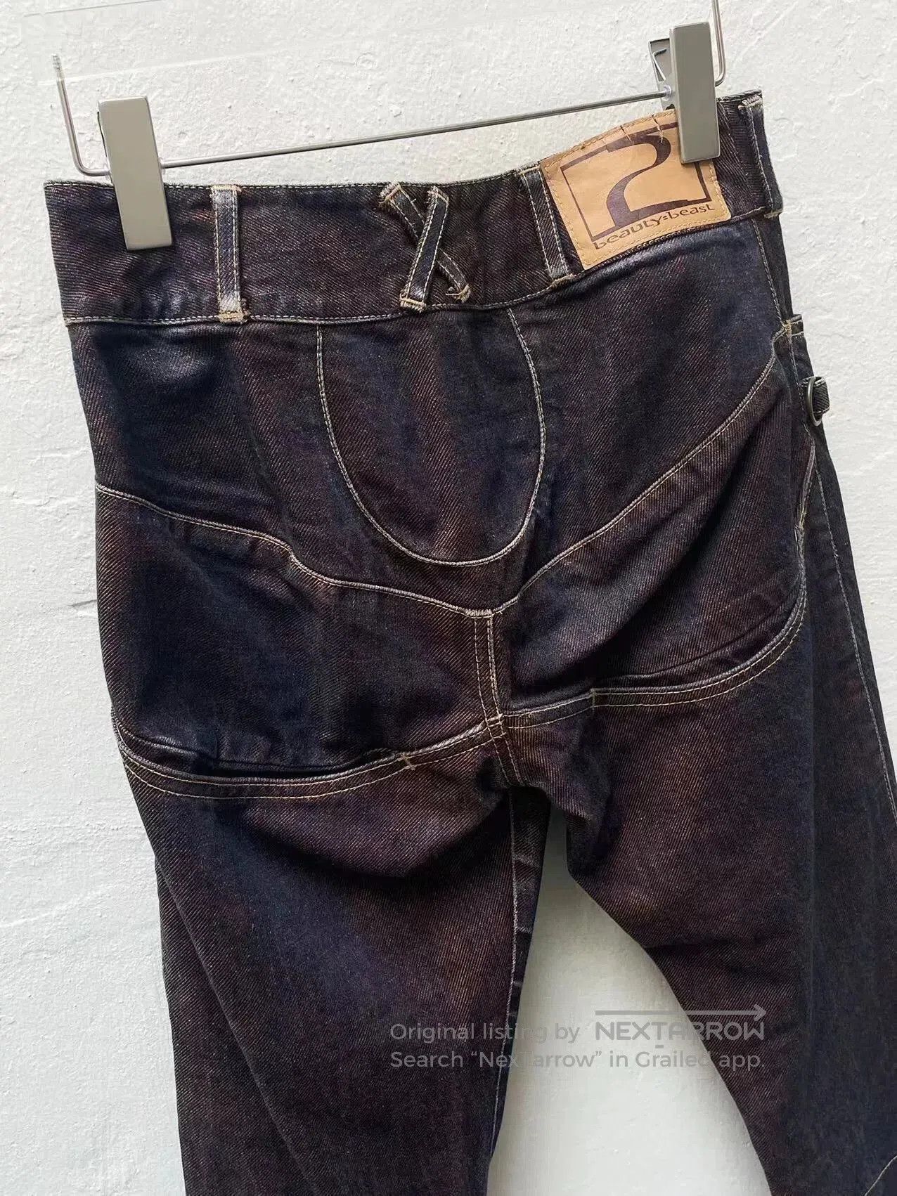 Beauty Beast Beauty Beast 3D Cut Denim Pants. Size US 30 / EU 46 - 6 Thumbnail