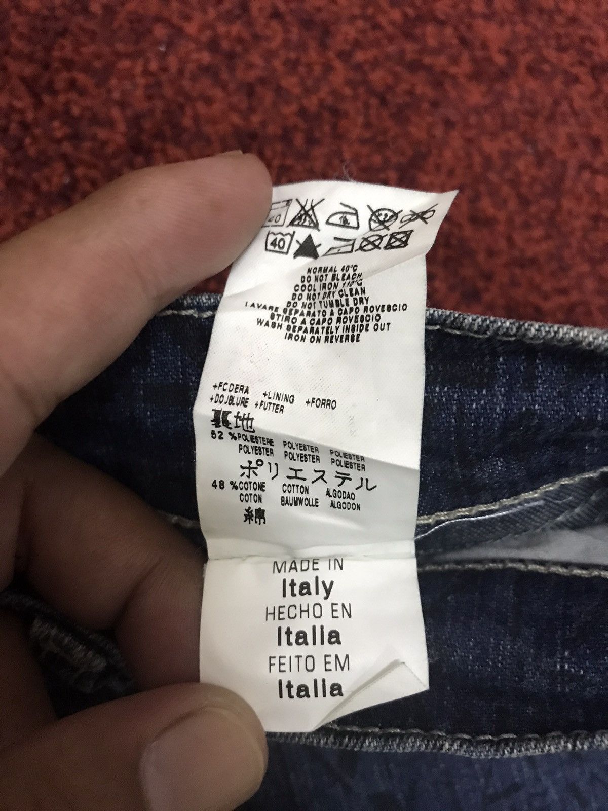 Krizia Uomo 💥FLARE💥 KRIZIA ITALY FULL PRINT PANT Size 27" / US 4 / IT 40 - 8 Thumbnail