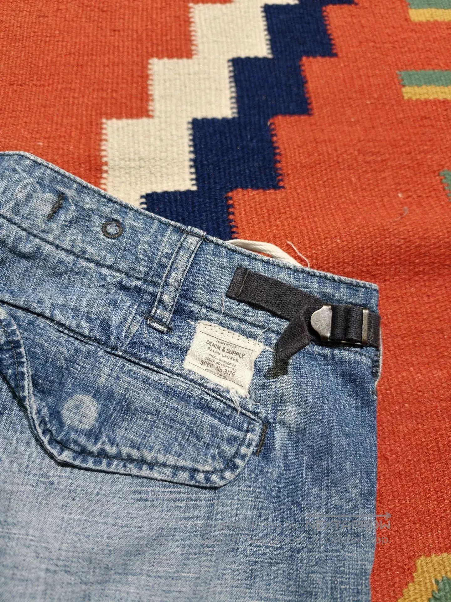 Other Ralph Lauren Distressed Denim Shorts. Size US 34 / EU 50 - 6 Thumbnail