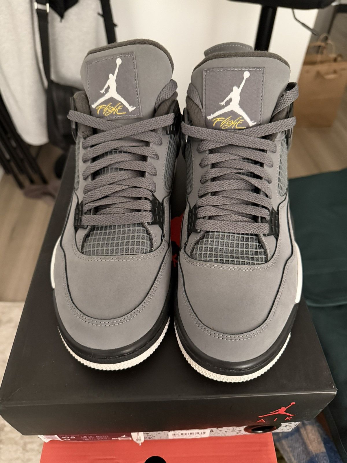Jordan Brand Jordan 4 Cool Grey Size US 10.5 / EU 43-44 - 1 Thumbnail