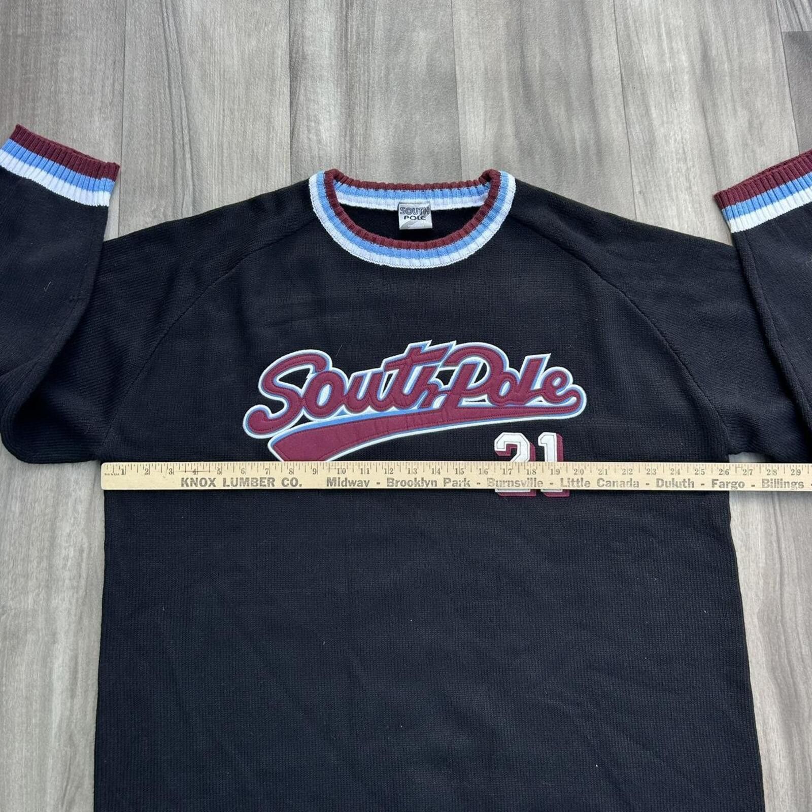 Southpole Vintage Y2k Southpole Embroidered Sweater Crewneck Size US XXL / EU 58 / 5 - 5 Thumbnail