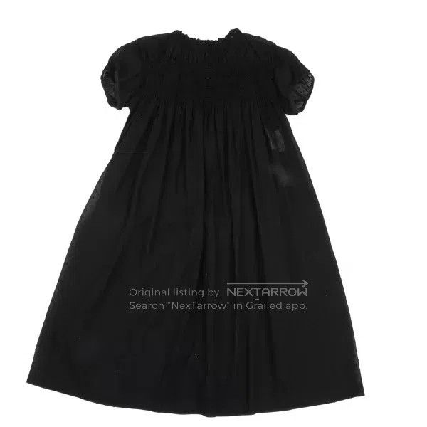 Comme des Garcons Comme des Garcons Black vintage lace puff-sleeve dress Size S / US 4 / IT 40 - 2 Thumbnail