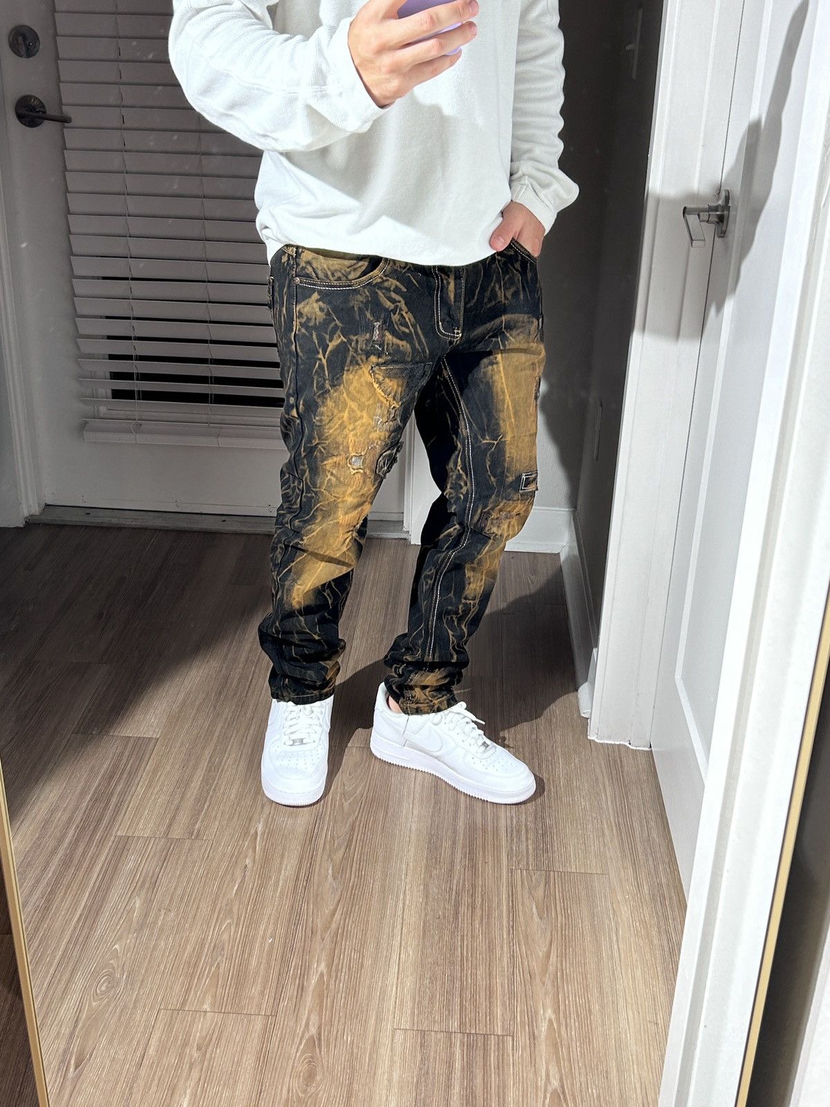 Japanese Brand × Vintage Opium Jeans Denim Vintage Japanese Y2K Size US 32 / EU 48 - 1 Thumbnail