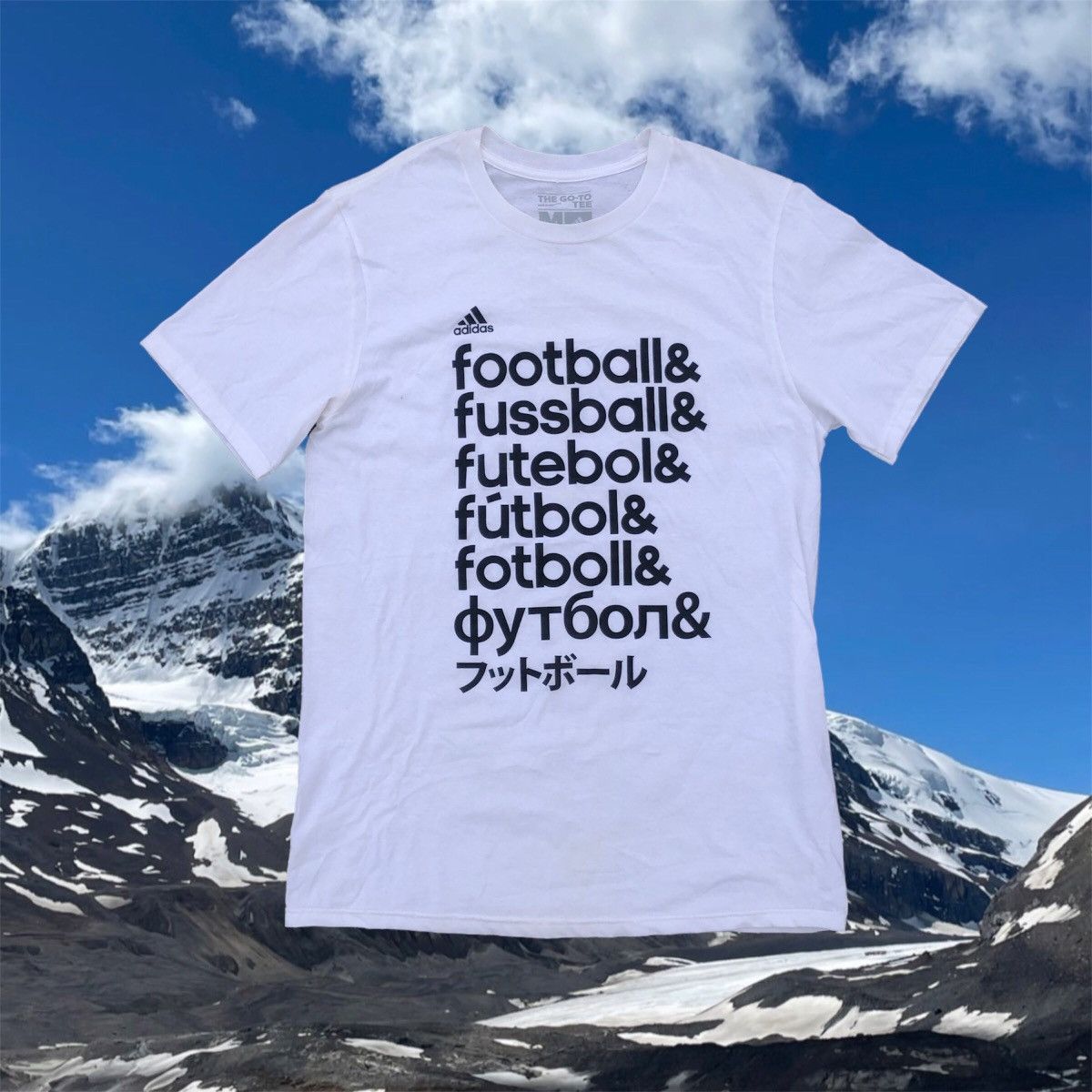 Adidas Adidas football tee shirt Size US M / EU 48-50 / 2 - 1 Thumbnail