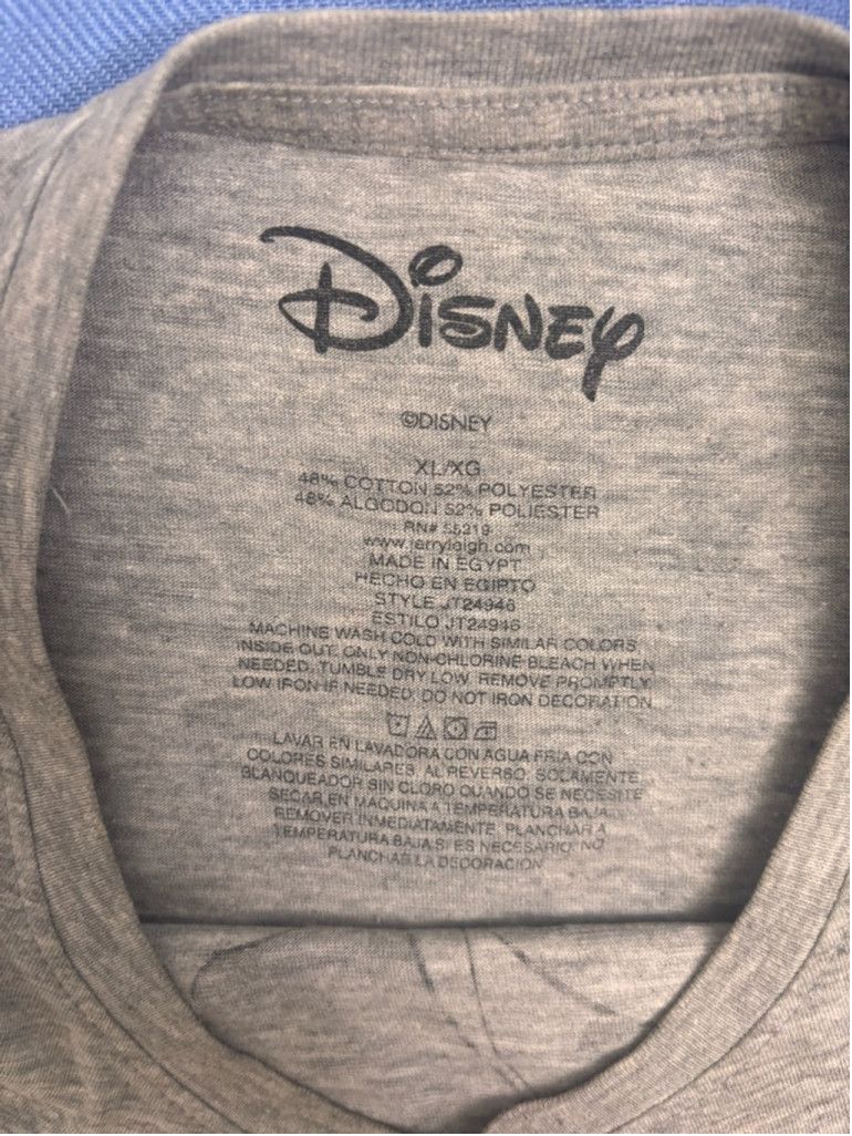 Disney Women's Disney Stitch & Angel Graphic T-Shirt, XL, Gray Size XL / US 12-14 / IT 48-50 - 7 Thumbnail