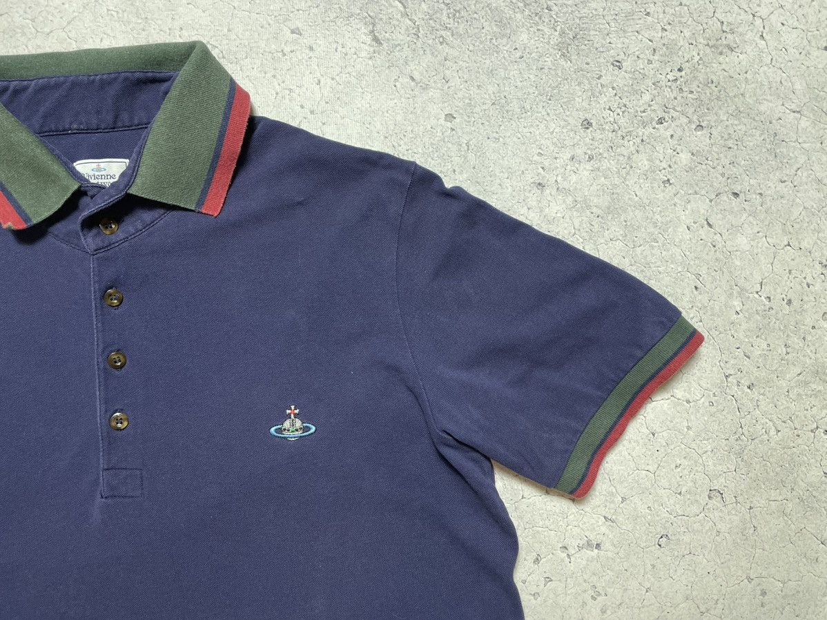 Vivienne Westwood Vivienne Westwood Vintage Luxury Polo T-Shirt Size US XL / EU 56 / 4 - 4 Thumbnail