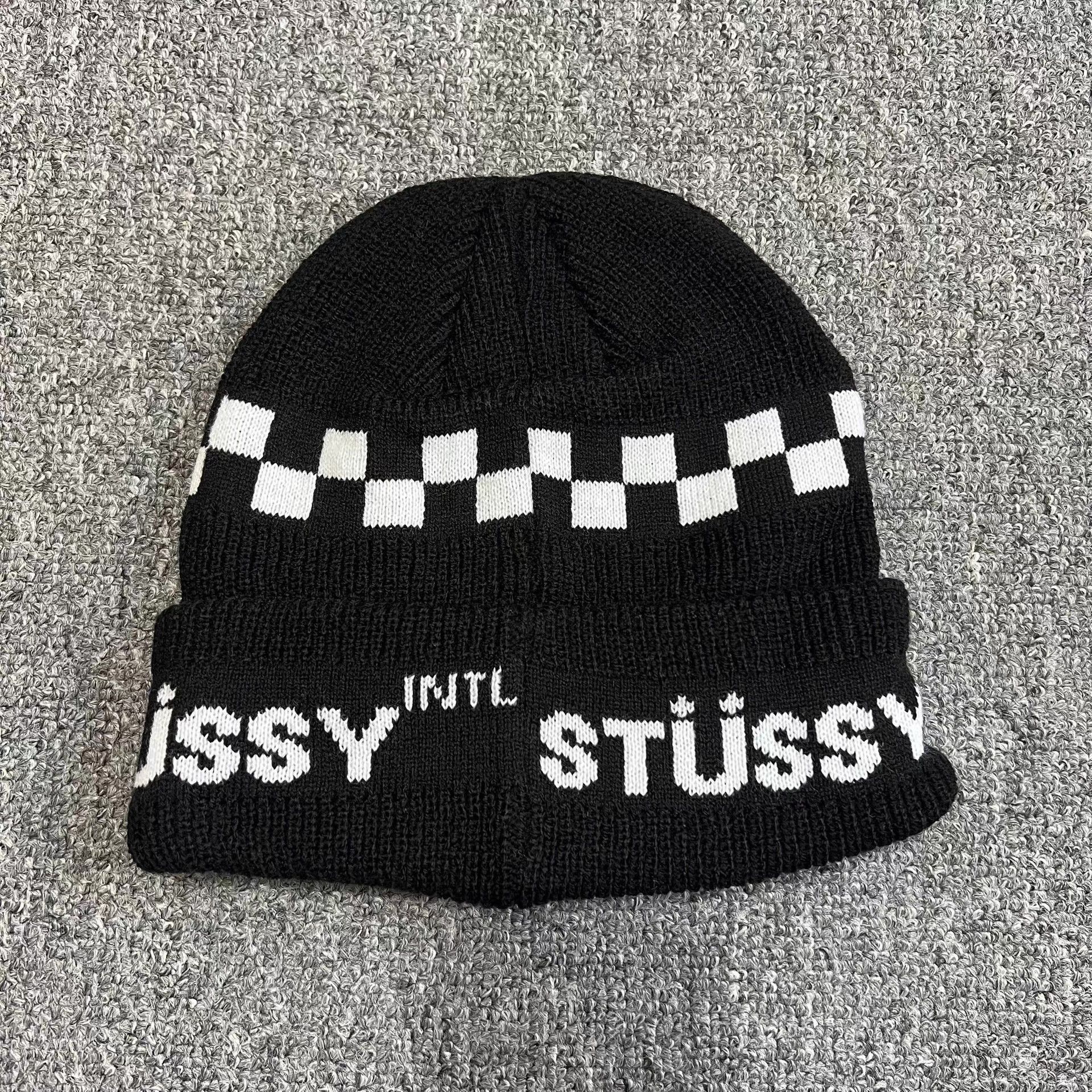 Stussy Stussy Checkerboard Logo Knit Beanie Q7 Size ONE SIZE - 3 Thumbnail