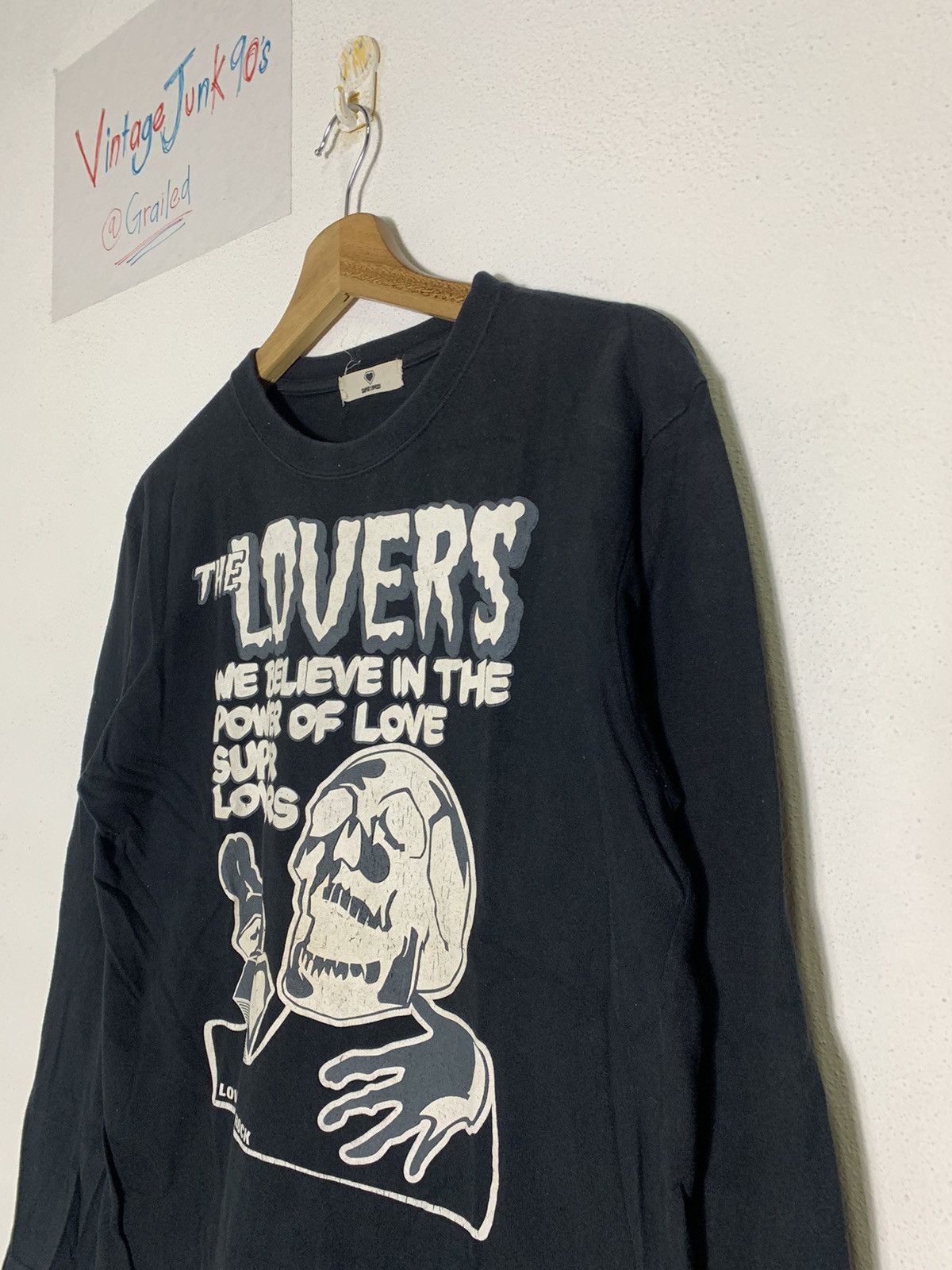 Japanese Brand VINTAGE SUPER LOVERS By LOVERS ROCK LONG SLEEVE Size US M / EU 48-50 / 2 - 8 Thumbnail
