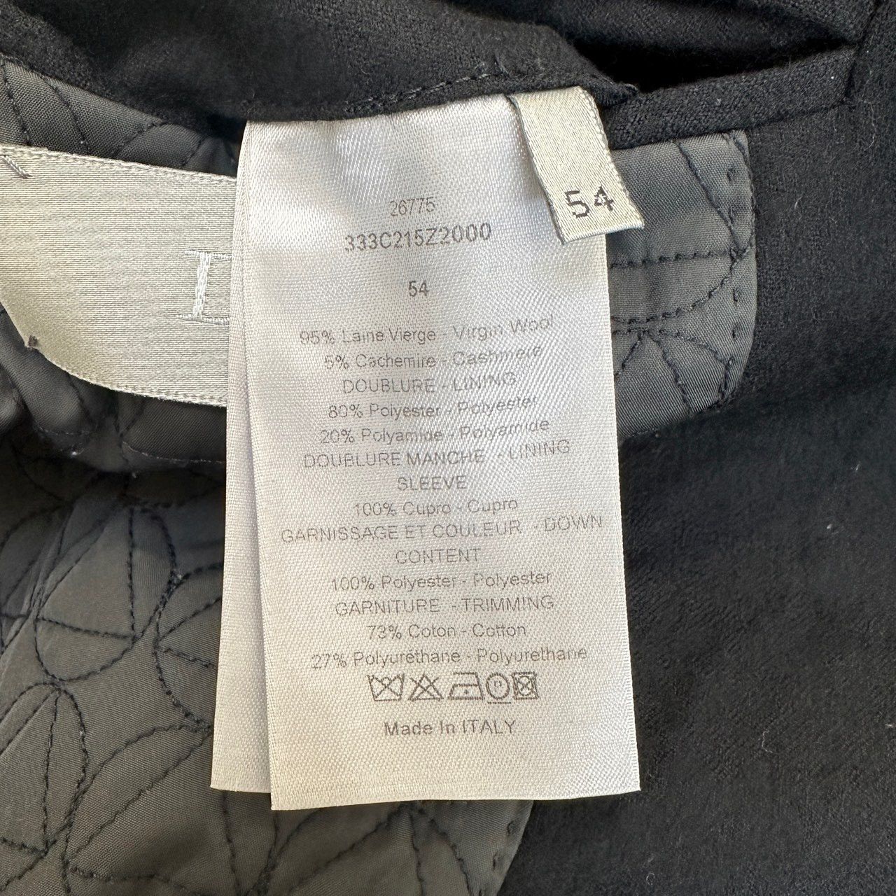 Dior Dior black suits Size 54R - 6 Thumbnail