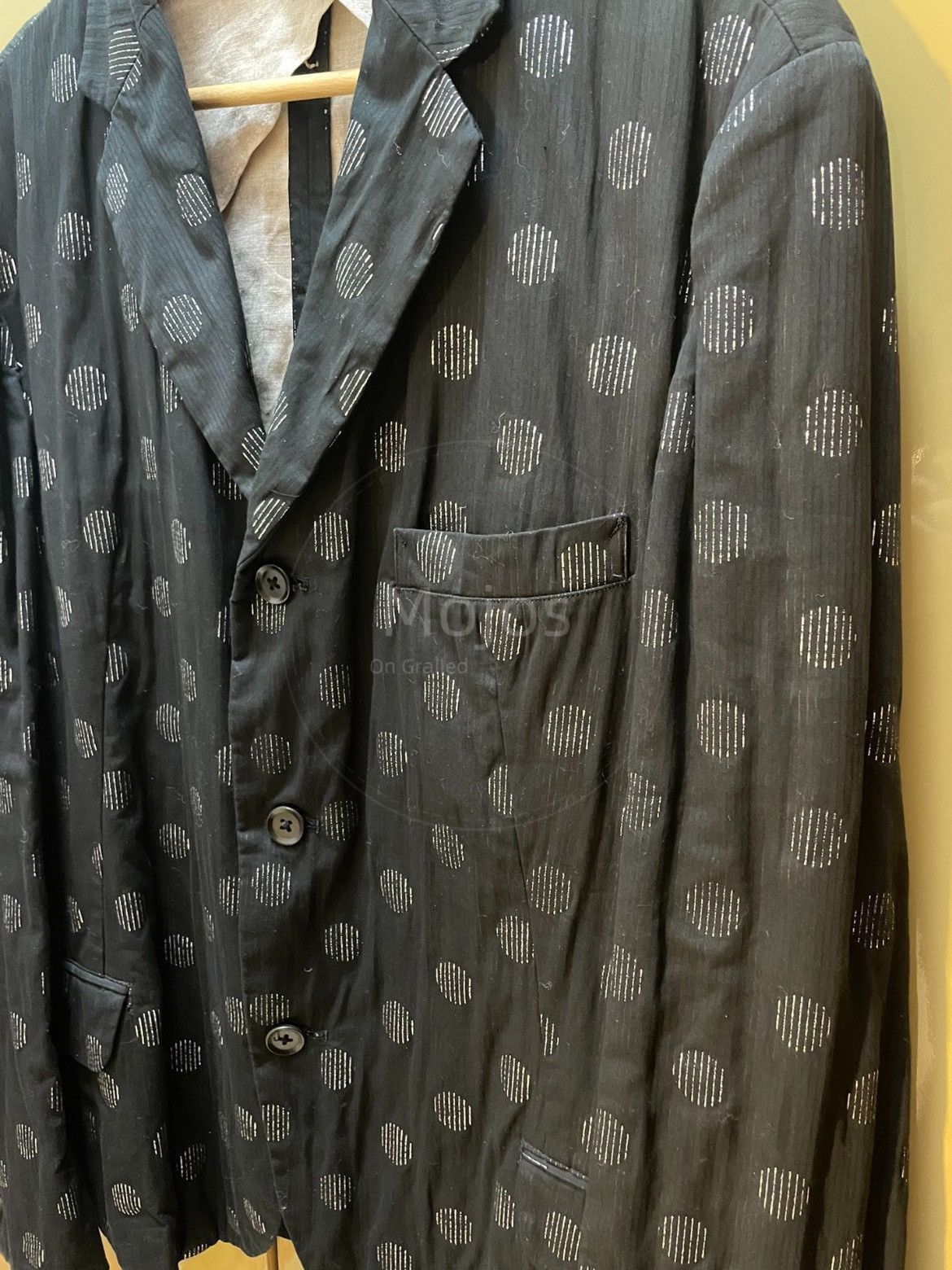 Yohji Yamamoto Yohji Yamamoto Pour Homme 07SS Reflection Moon Jacket-2508 Size US M / EU 48-50 / 2 - 3 Thumbnail