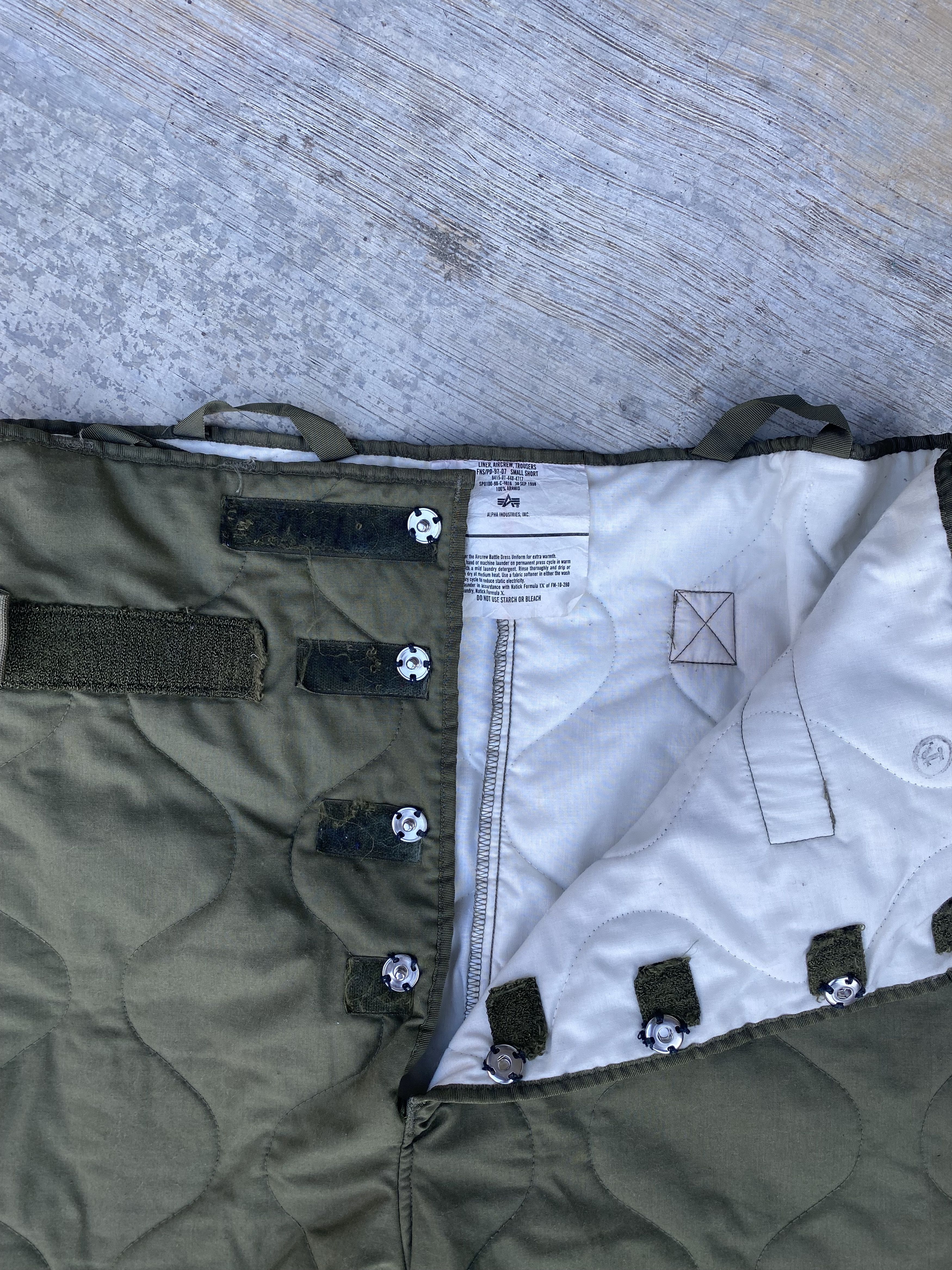 Alpha Industries Vintage Alpha Industri liner aircrew trouser pants Size US 36 / EU 52 - 3 Thumbnail