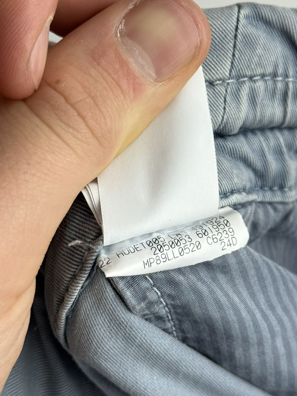 Brunello Cucinelli Brunello Cucinelli Cargo Multipocket Shorts Light Blue 🇮🇹 Size US 34 / EU 50 - 18 Thumbnail