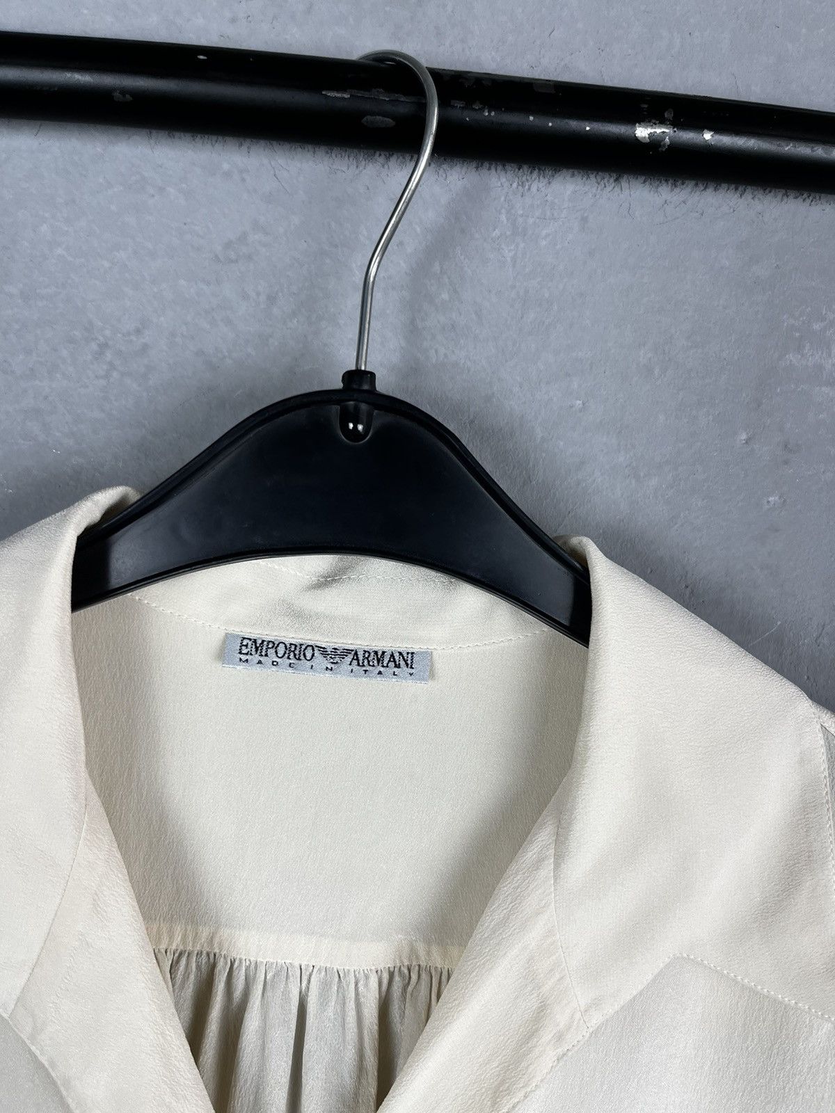 Armani × Giorgio Armani × Vintage Armani silk shirt Size M / US 6-8 / IT 42-44 - 3 Thumbnail