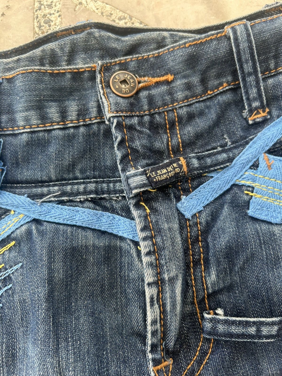 Marithe + Francois Girbaud Le Jean De 2000’ Baggy Denim Size US 35 - 7 Thumbnail