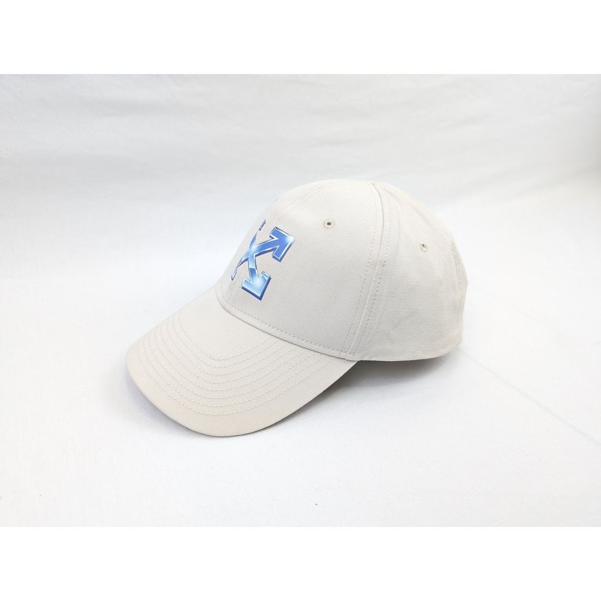 Off-White o1rshd1 Size: OS / Metal Bone Baseball Cap / Hat Light Blue Size ONE SIZE - 8 Thumbnail