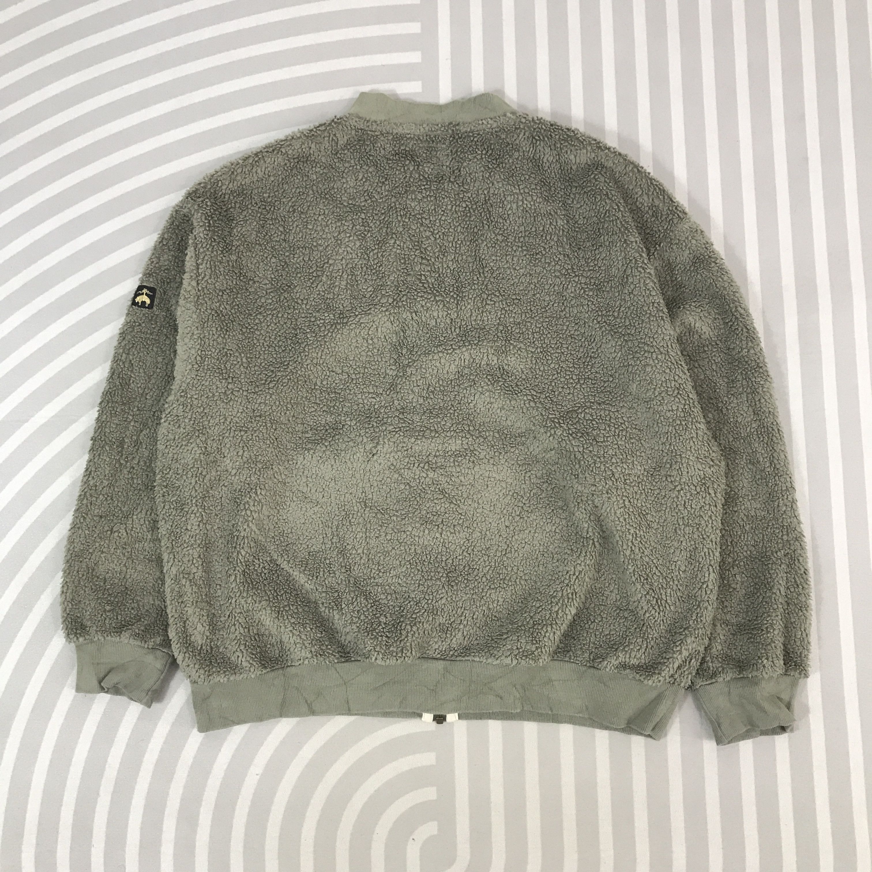 Brooks Brothers Vintage Brooks Brothers sherpa fleece zipper Jacket Size US L / EU 52-54 / 3 - 3 Thumbnail