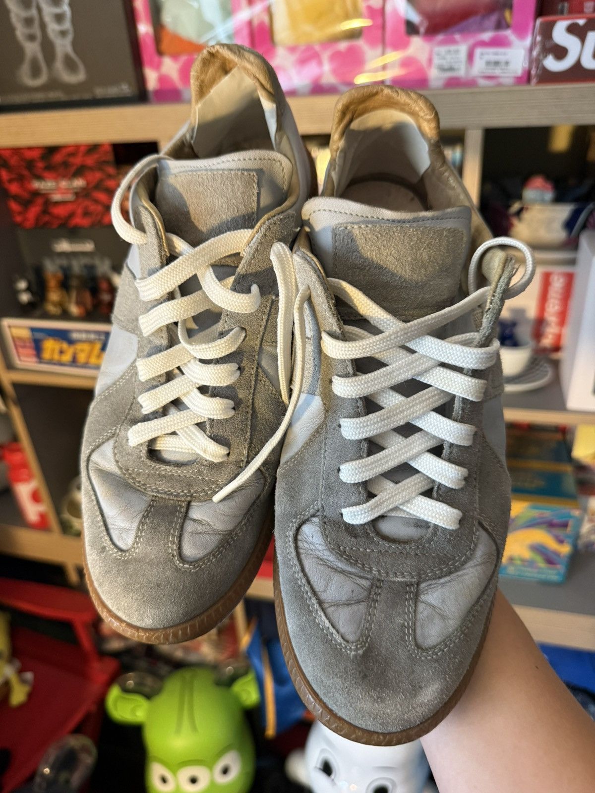 Maison Margiela Maison Margiela Blue GAT Trainer Sneakers Size US 7 / EU 40 - 2 Thumbnail