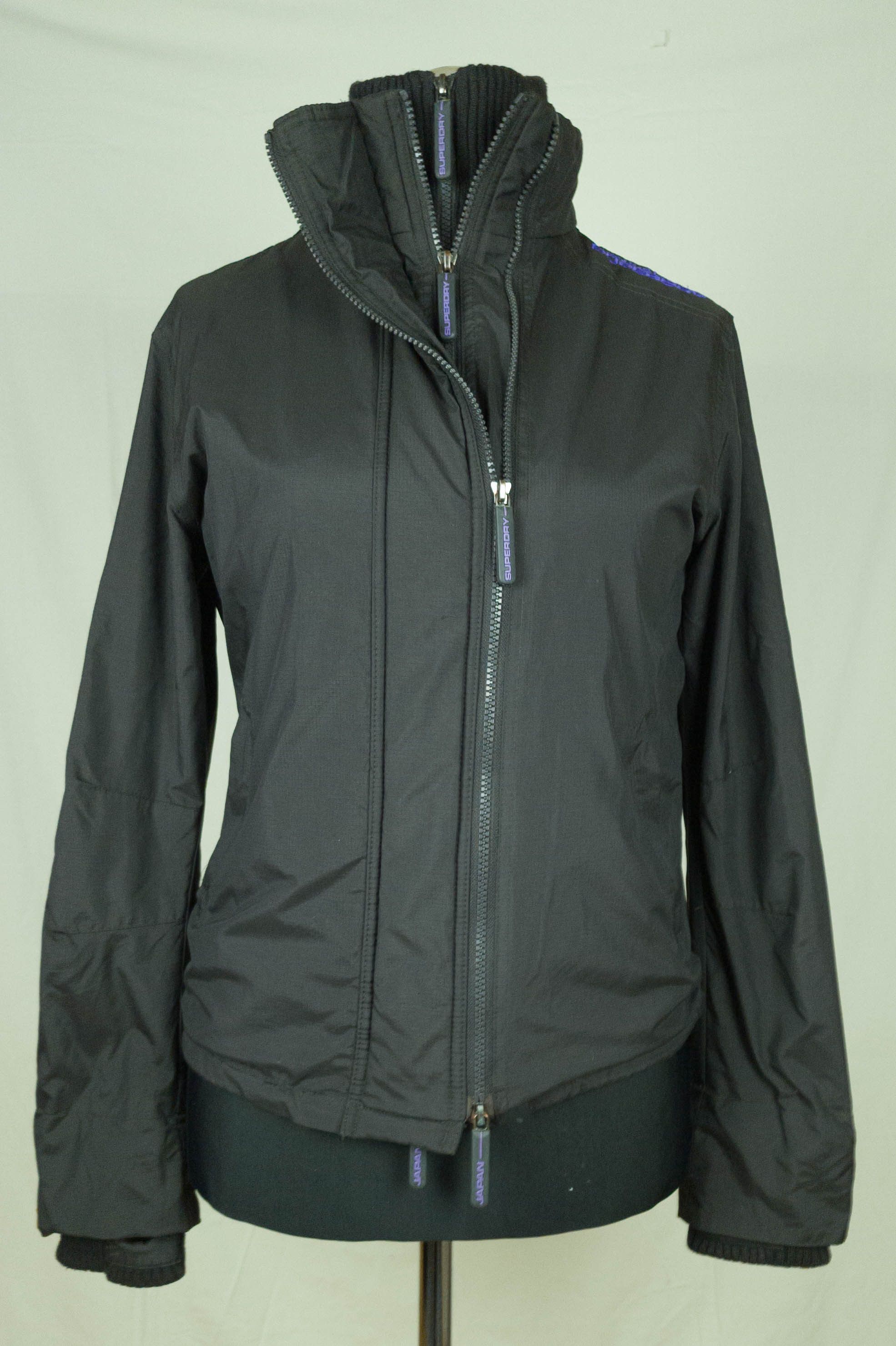 Superdry Superdry womens zip jacket size M-L ( LABEL L) vgc Size L / US 10 / IT 46 - 1 Thumbnail