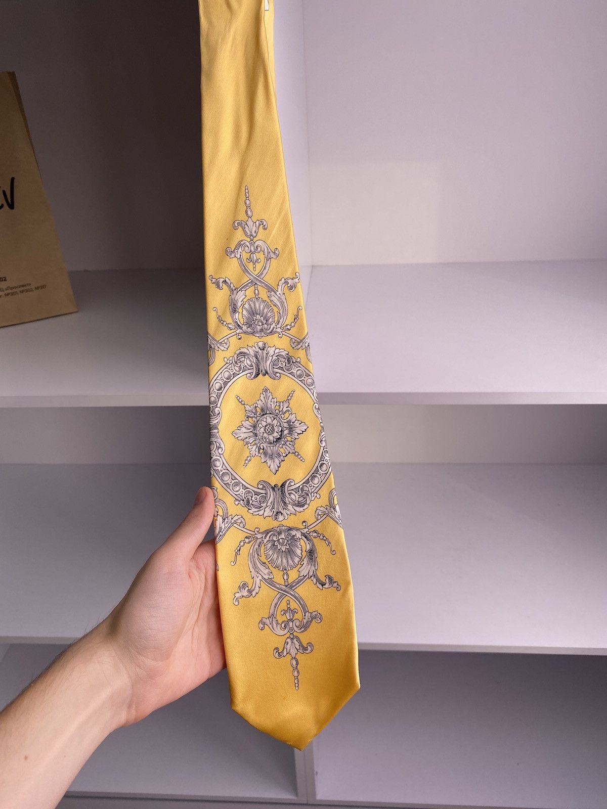 Versace × Vintage Vintage Versace Tie Size ONE SIZE - 4 Thumbnail