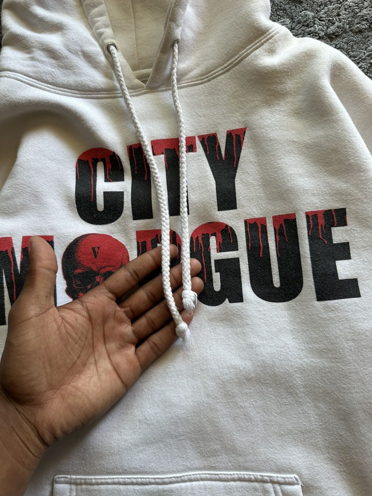 City Morgue × Vlone City Morgue x Vlone Dogs Hoodie Size US M / EU 48-50 / 2 - 7 Thumbnail