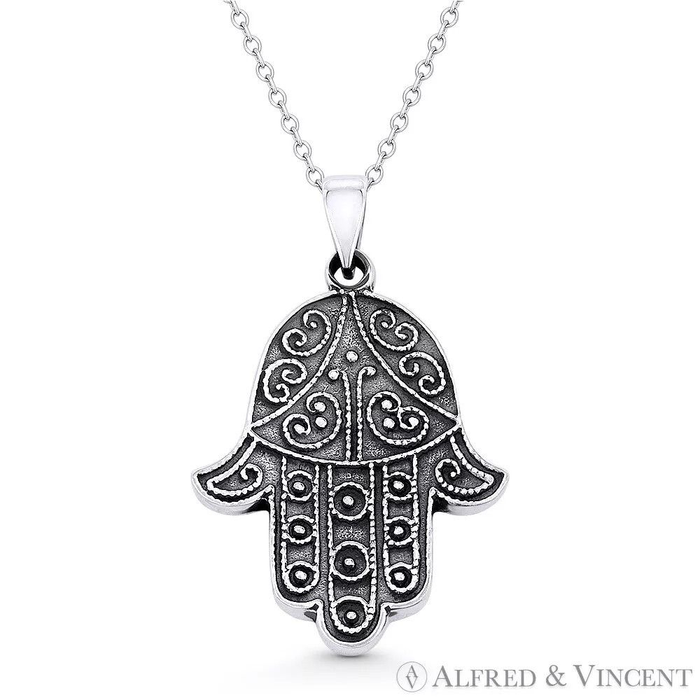 Other Hamsa Hand Evil Eye Charm Pendant Size ONE SIZE - 1 Preview