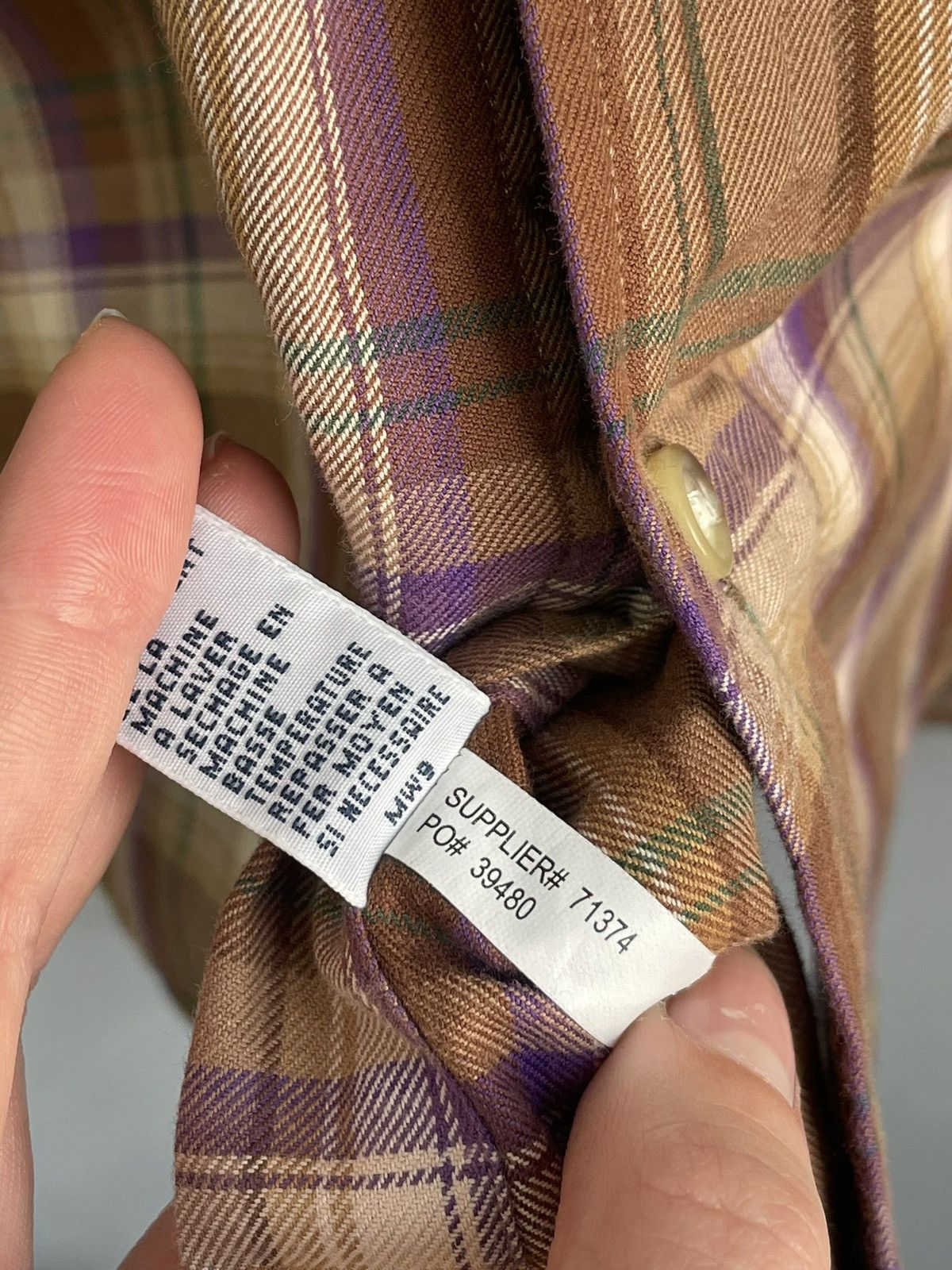 Polo Ralph Lauren vintage flannel polo Ralph shirt button up y2k Size US M / EU 48-50 / 2 - 7 Thumbnail