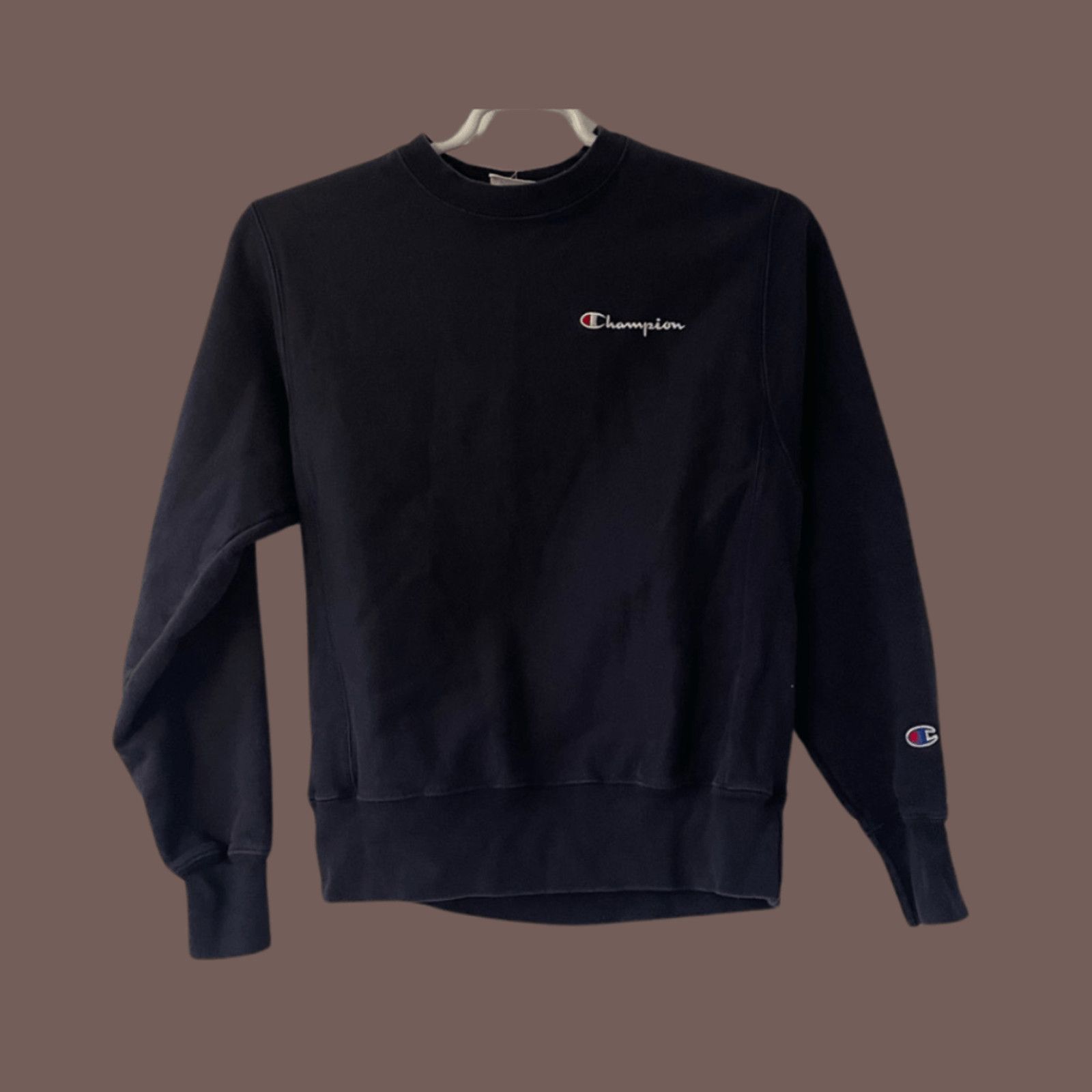 Champion VTG Crewneck Sweatshirt | Champion Navy Reverse Weave Size US S / EU 44-46 / 1 - 1 Thumbnail