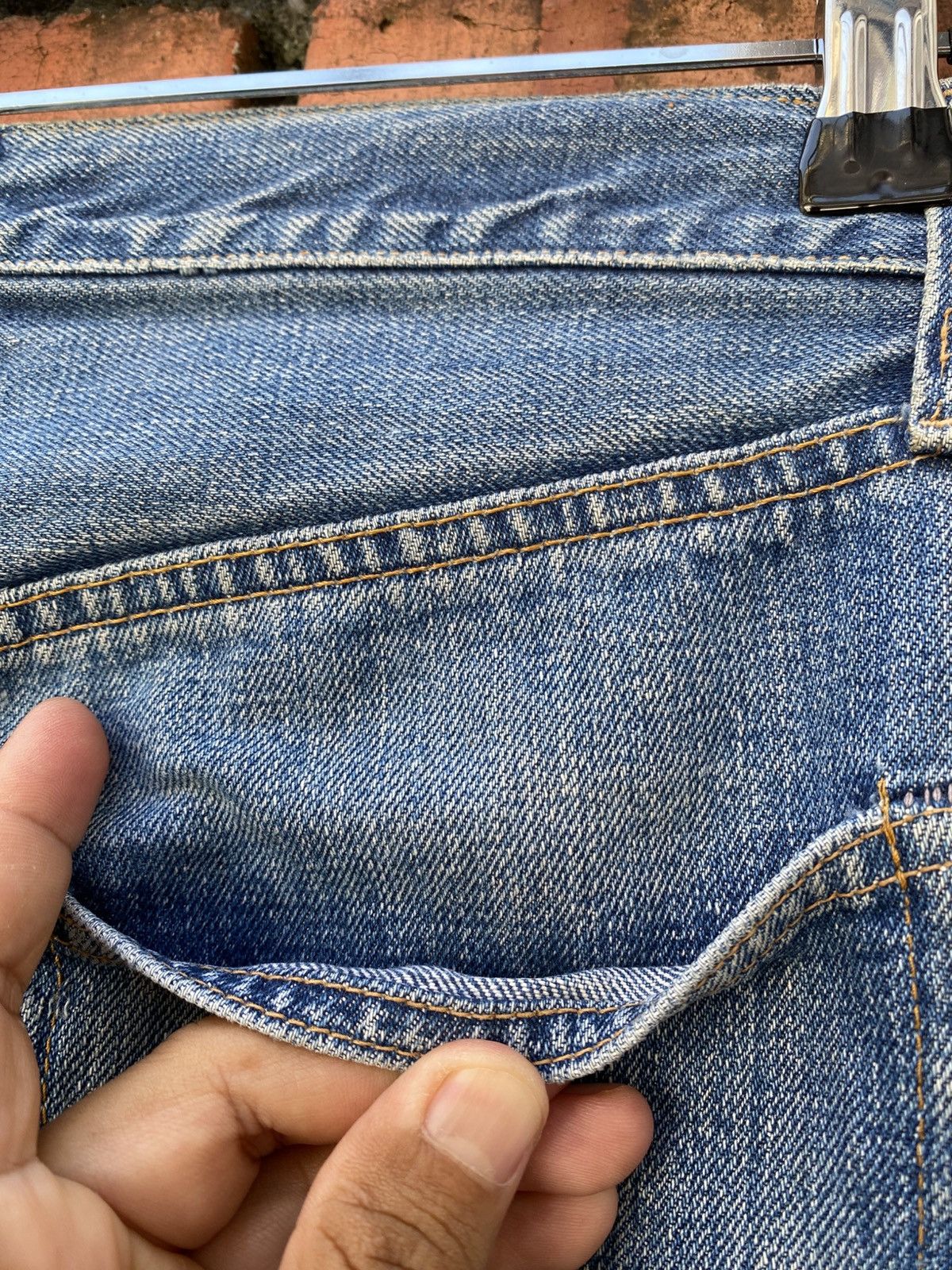 Levi's × Levi's Vintage Clothing × Vintage W28x33 vintage levi's 501 redline 60s big E distressed Size US 28 / EU 44 - 9 Thumbnail