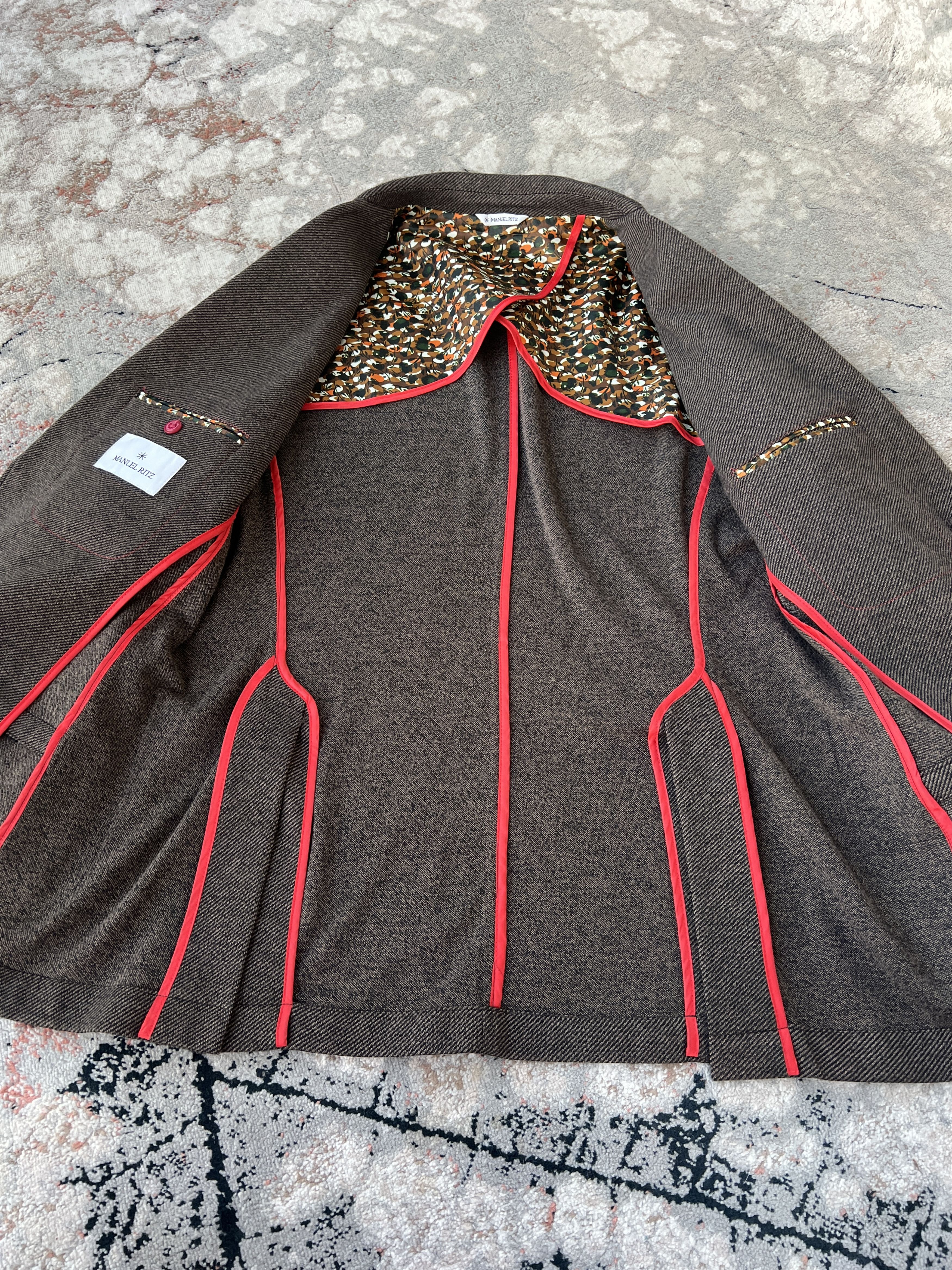 Manuel Ritz Manuel Ritz Blazer Jacket Size US M / EU 48-50 / 2 - 4 Thumbnail