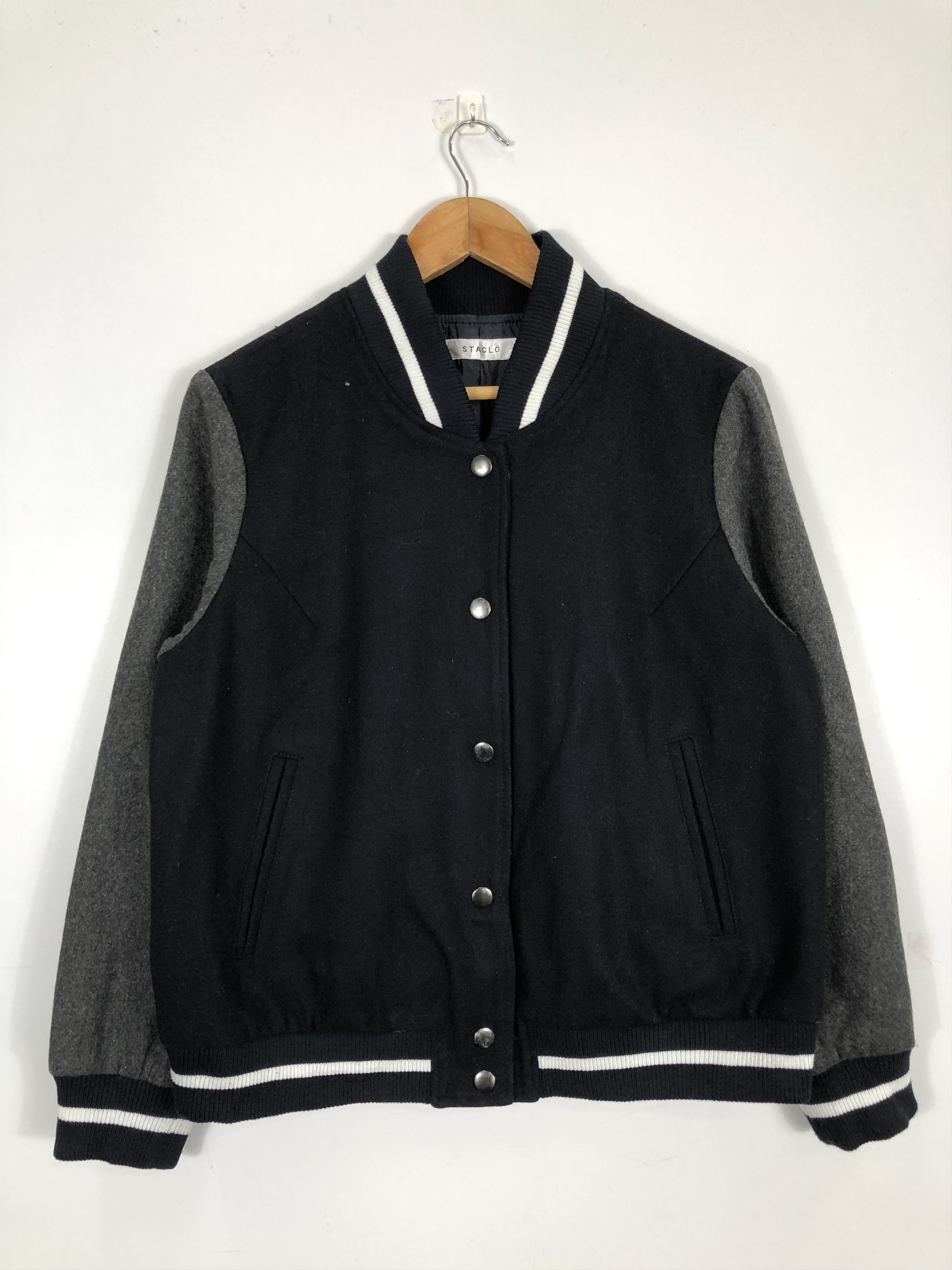 Japanese Brand Japanese Brand Staclo Varsity Jacket V0214 Size US L / EU 52-54 / 3 - 1 Thumbnail