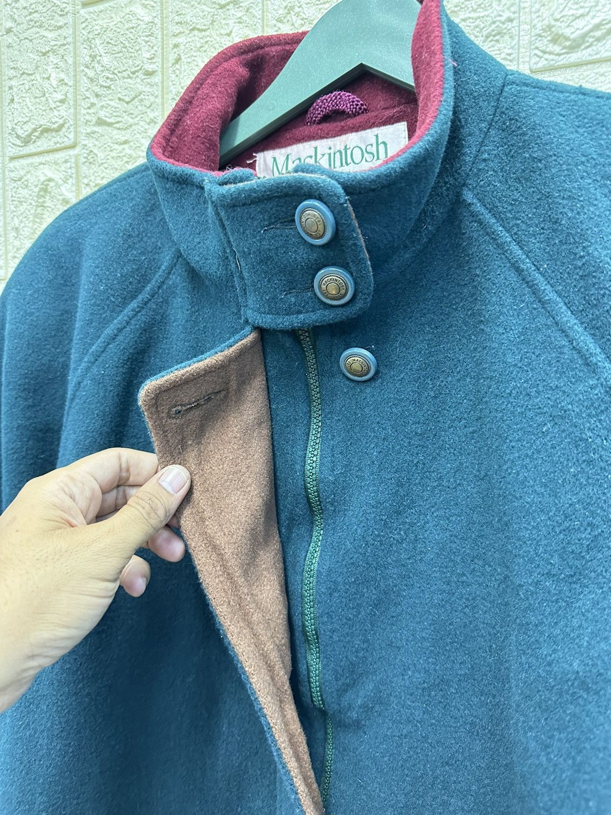 Mackintosh × Vintage Vintage Mackintosh USA Wool Jacket MJ18 Size US M / EU 48-50 / 2 - 8 Thumbnail