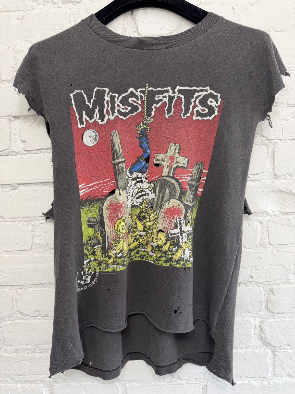 Vintage Vintage 90's Misfits chopped shirt Size US L / EU 52-54 / 3 - 1 Thumbnail