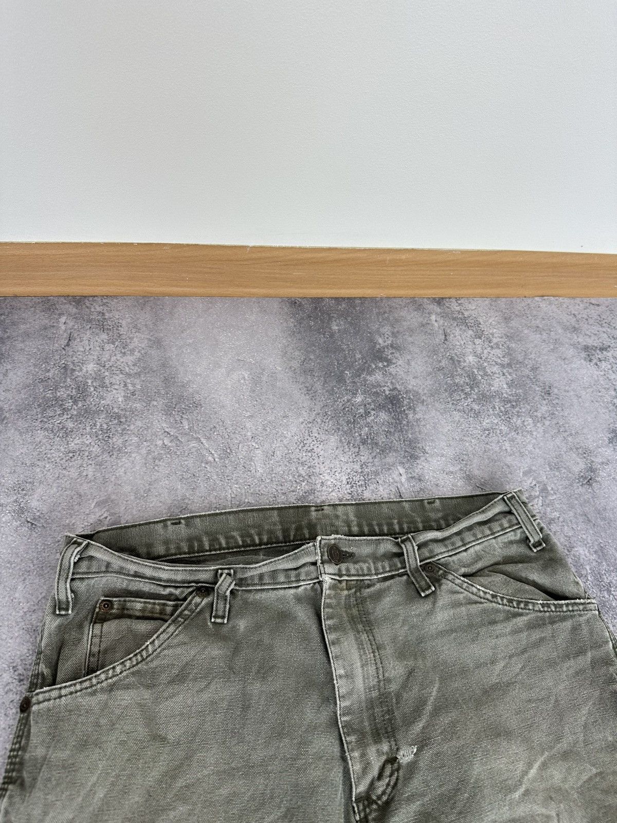 Dickies Vintage 90s Dickies Carpenter Baggy Opium Faded Work Pants Size US 34 / EU 50 - 15 Thumbnail