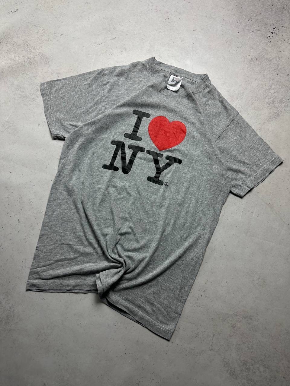 Vintage Vintage I ❤️ New York Raf Boxy T-shirt Y2K L Size US L / EU 52-54 / 3 - 2 Thumbnail