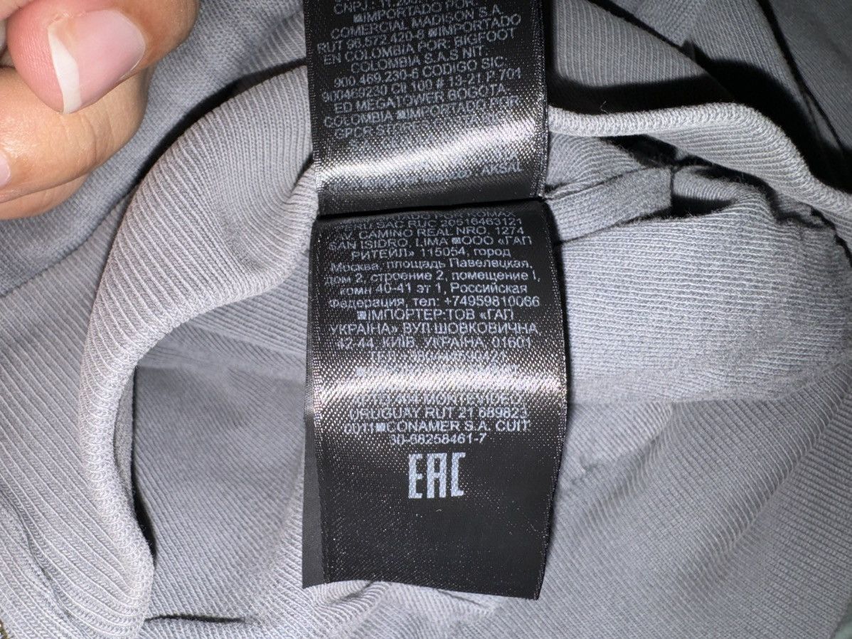 Balenciaga × Gap × Kanye West Yeezy Gap Zip Up Hoodie Poetic Grey Size Small Size US S / EU 44-46 / 1 - 18 Thumbnail