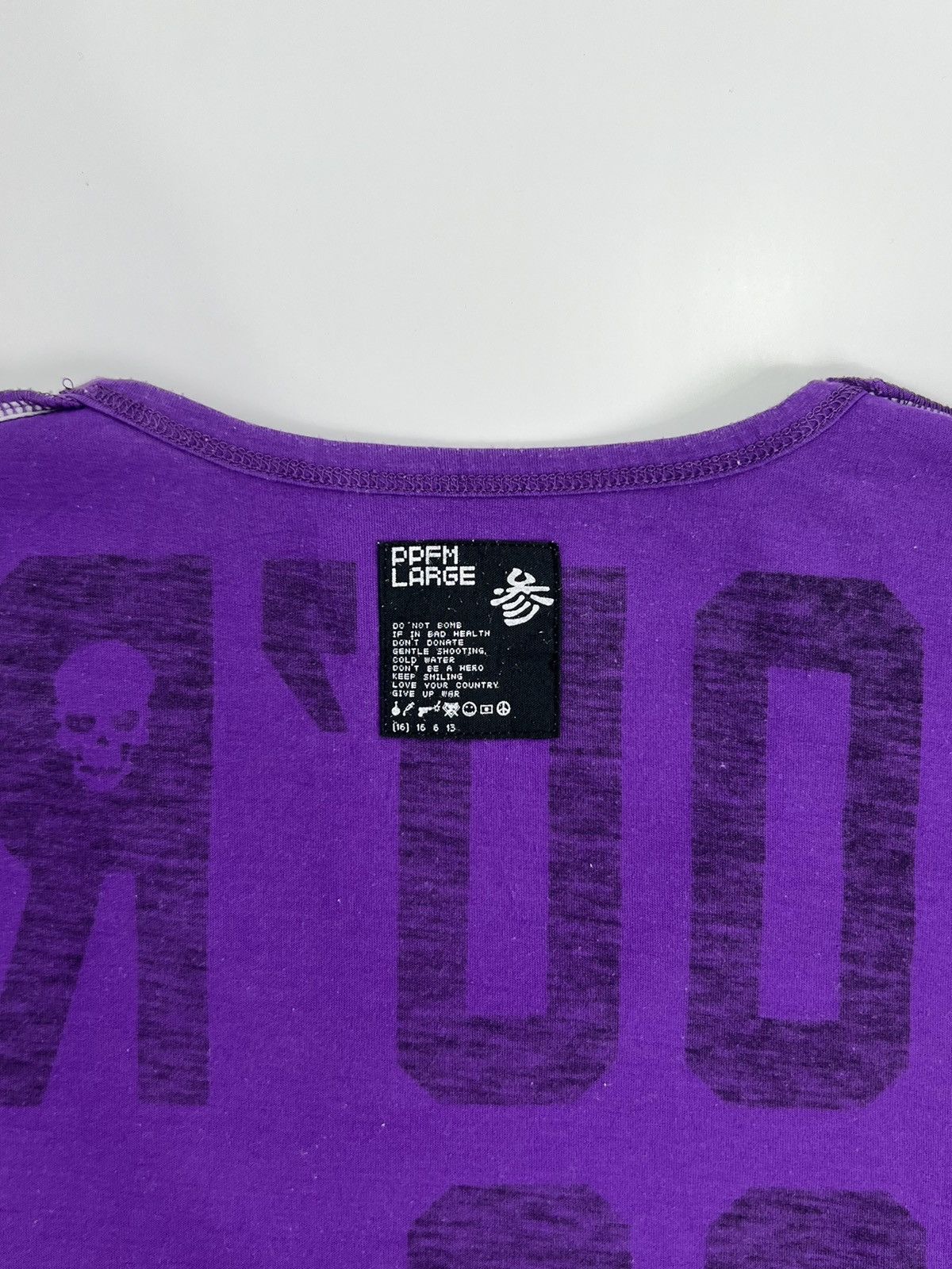 Designer × PPFM PPFM ‘IF ITS TOO LOUD’ Spell Out Tee Size US L / EU 52-54 / 3 - 10 Thumbnail