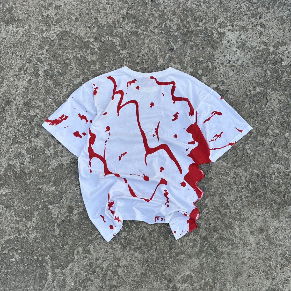 Band Tees × Japanese Brand VTG Japanese Style Shark Attack T-shirts Crocodile Hunter Size US L / EU 52-54 / 3 - 2 Thumbnail