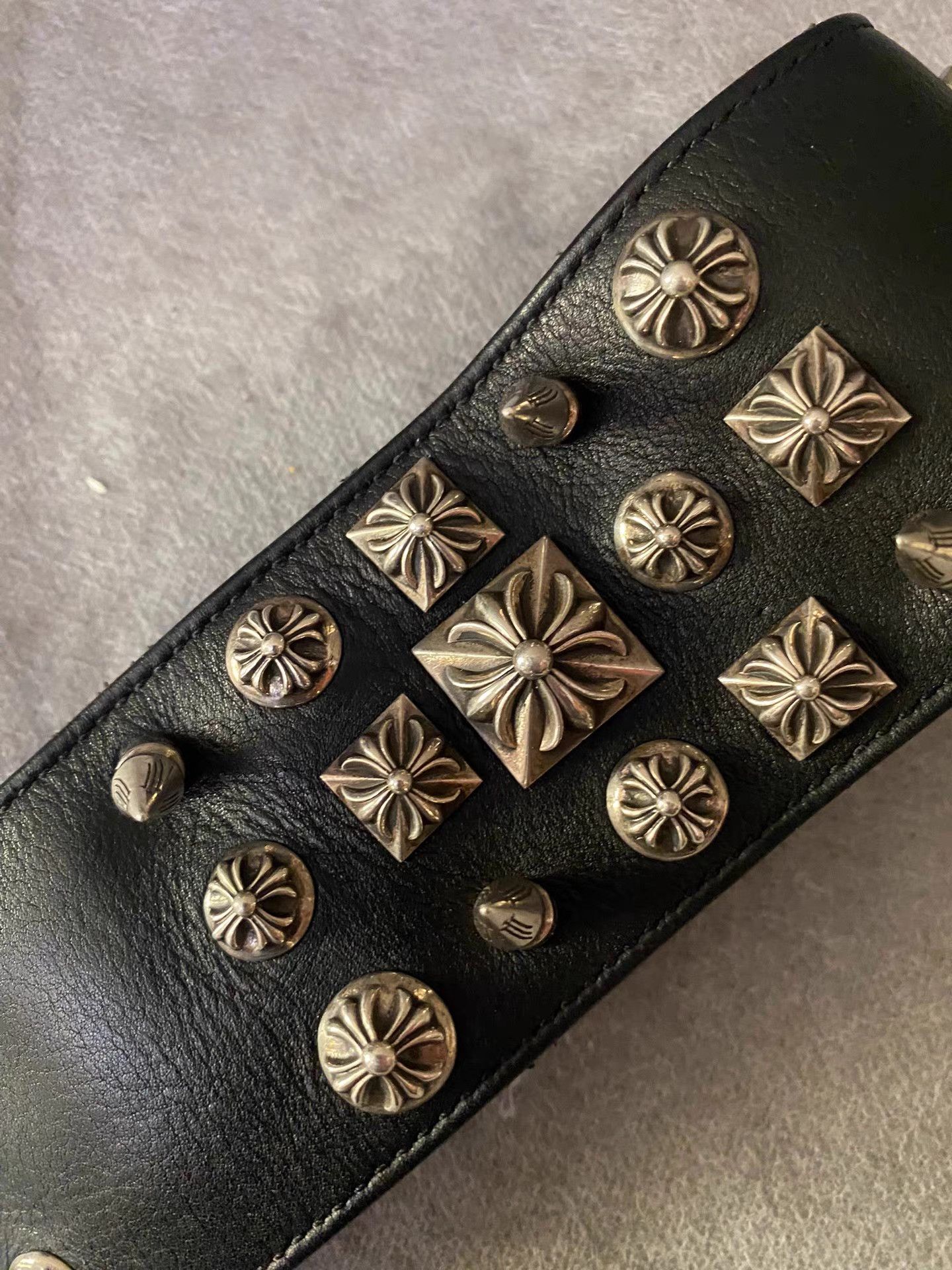 Chrome Hearts Chrome Hearts Multi-Element Leather Bracelet Size ONE SIZE - 2 Thumbnail