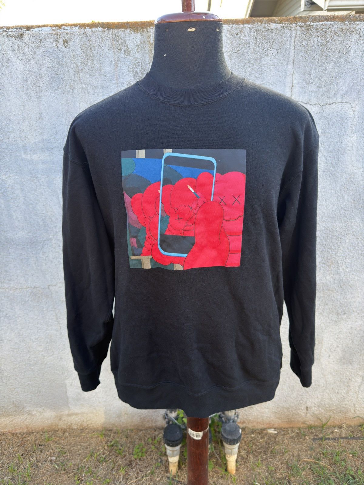 Andy Warhol × Uniqlo PreOwned KAWS x Uniqlo Warhol Graphic Sweatshirt Men's L Size US L / EU 52-54 / 3 - 1 Thumbnail