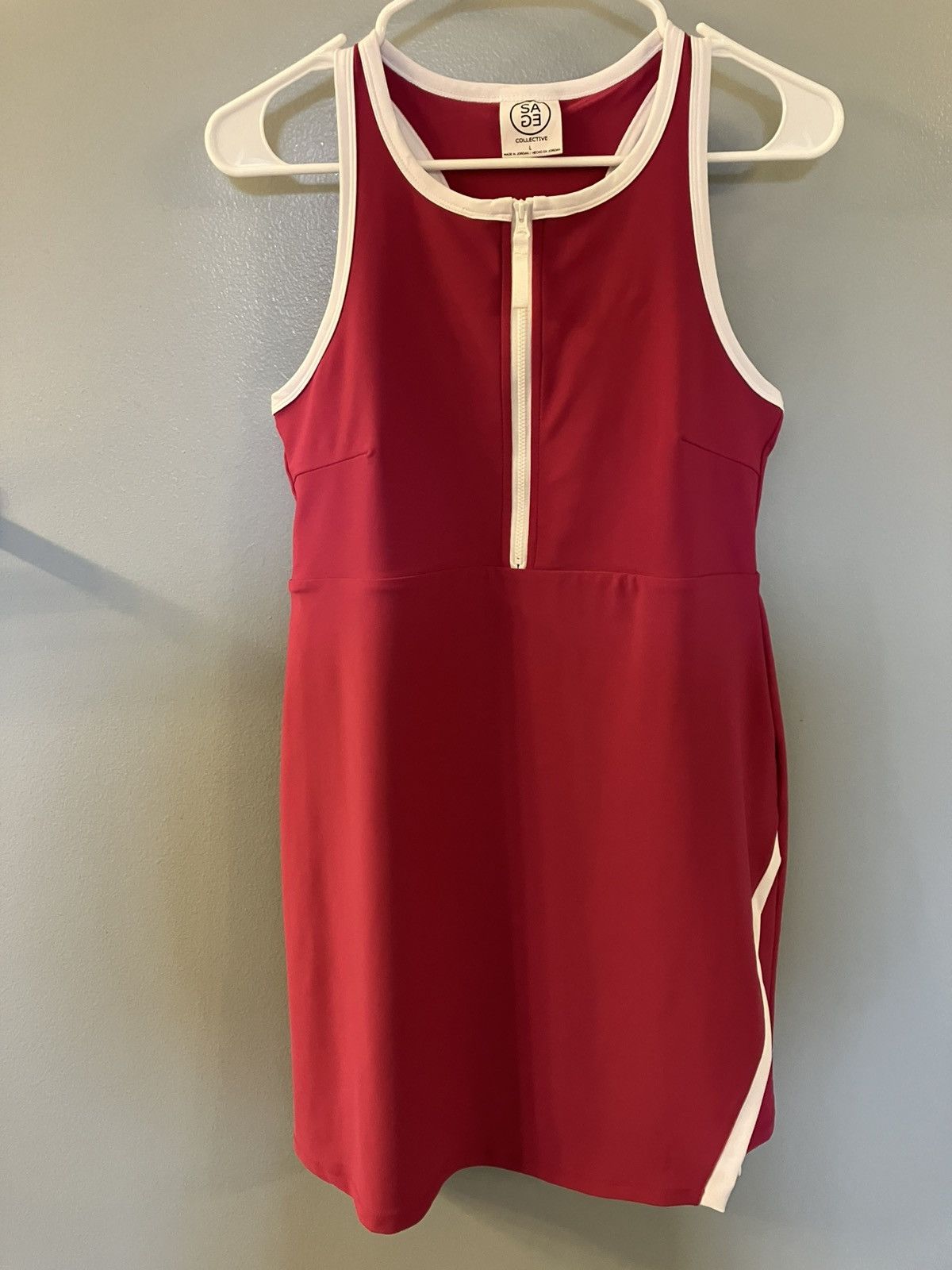Sage Sage Collective Athletic Racerback Sport Dress Size L / US 10 / IT 46 - 1 Thumbnail
