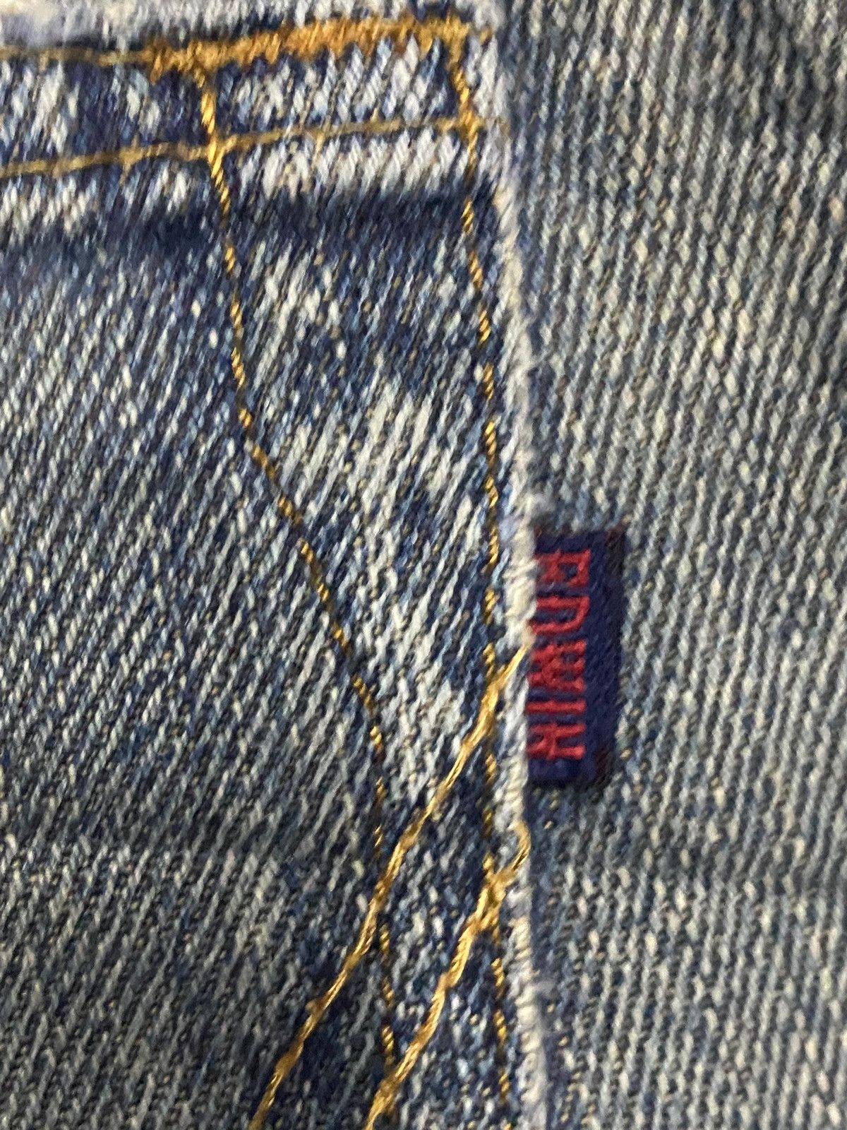 Edwin Vintage Japanese Brand Edwin 404 Distressed Loose Jeans Size US 32 / EU 48 - 12 Thumbnail