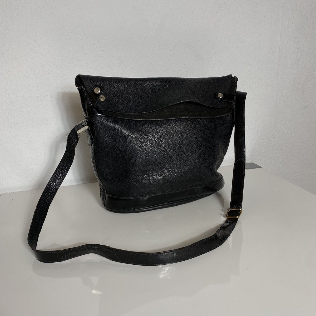 Gucci Vintage bag Gucci Leather Black Size ONE SIZE - 6 Thumbnail