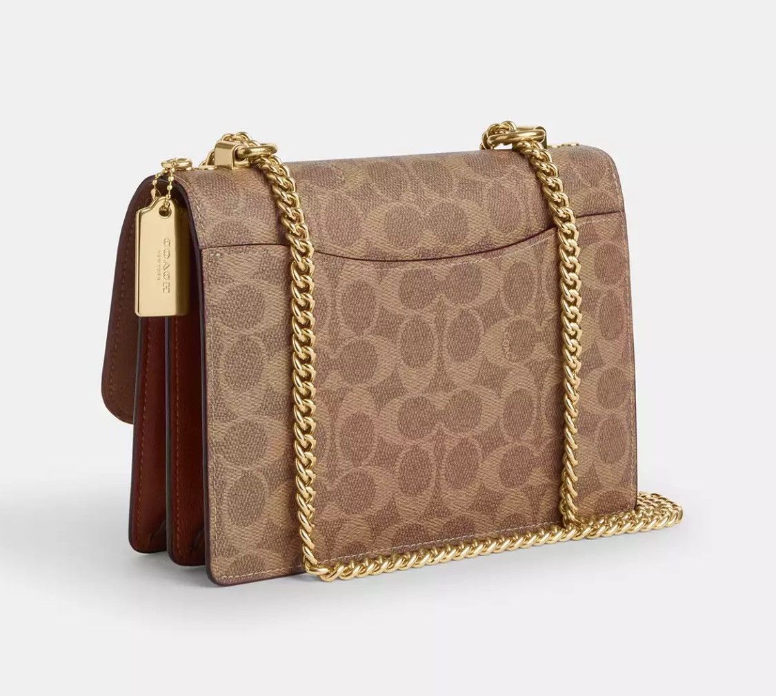 Coach Klare Crossbody Bag In Signature Canvas With Rose Print Size ONE SIZE - 3 Thumbnail