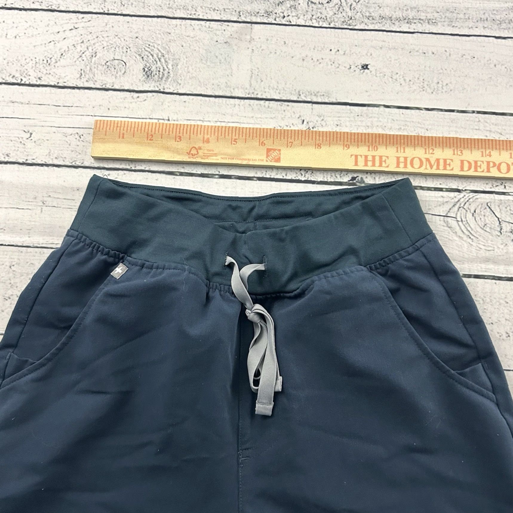 Vintage FIGS High Waisted Zamora Jogger Scrub Pants Women's XS Blue Size 26" / US 2 / IT 38 - 3 Thumbnail