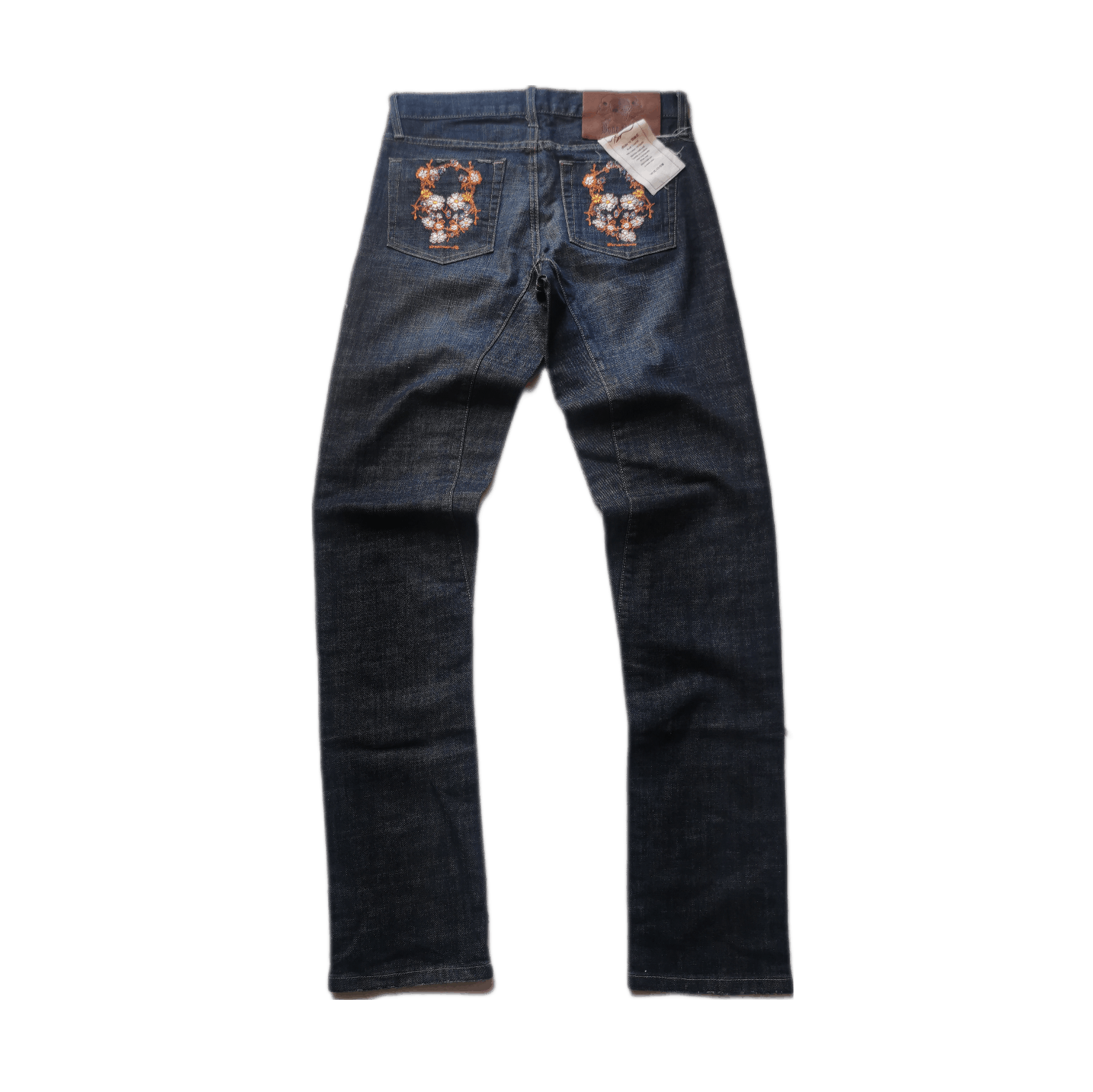 Hysteric Glamour 🇺🇸🔥🔥 Y2k Bone People Embroidered Skull ifsixwasnine Denim Size US 30 / EU 46 - 2 Thumbnail