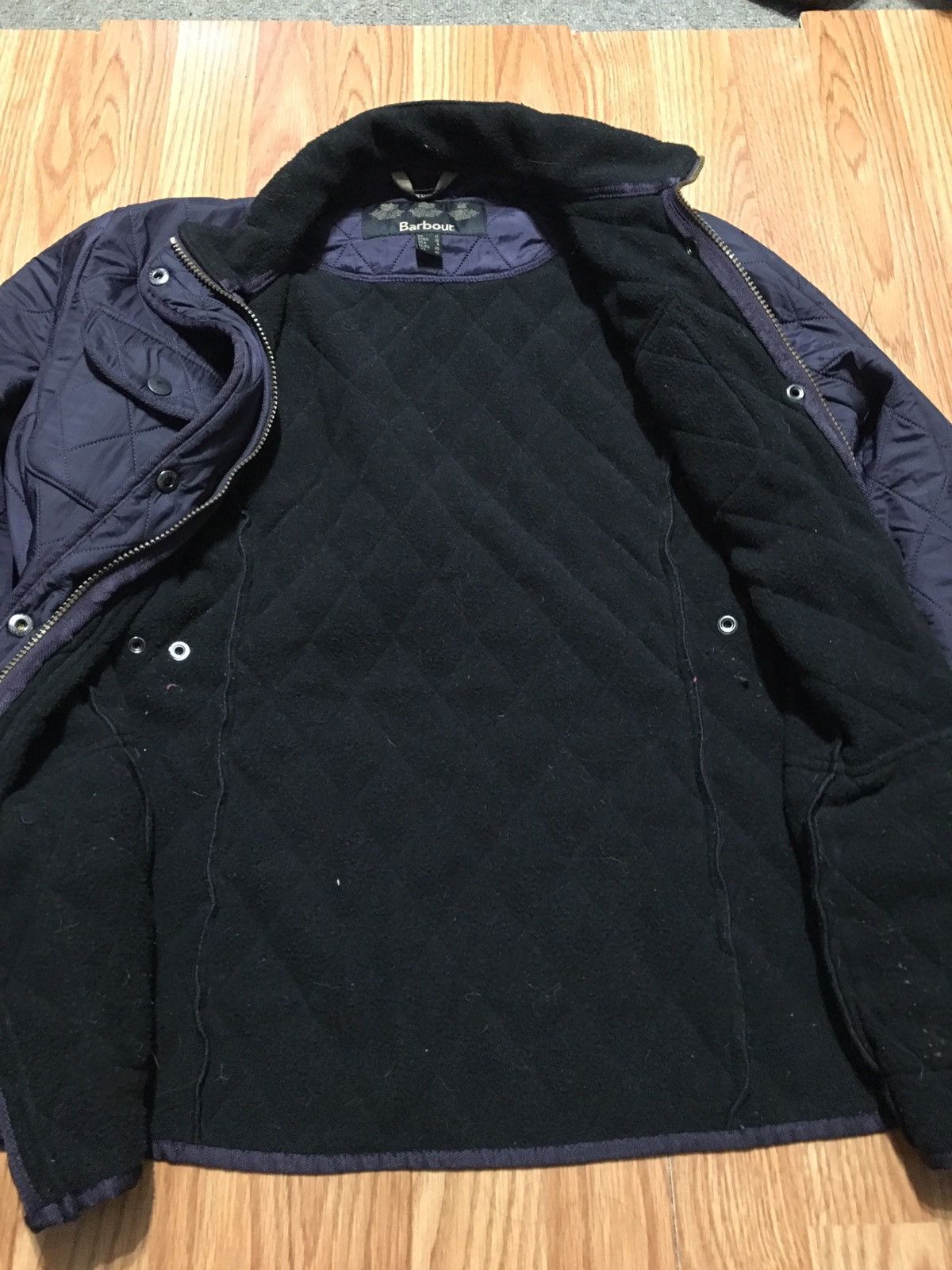 Barbour BARBOUR Dark Purple Womens Jacket EU38 US8 Size M / US 6-8 / IT 42-44 - 7 Thumbnail